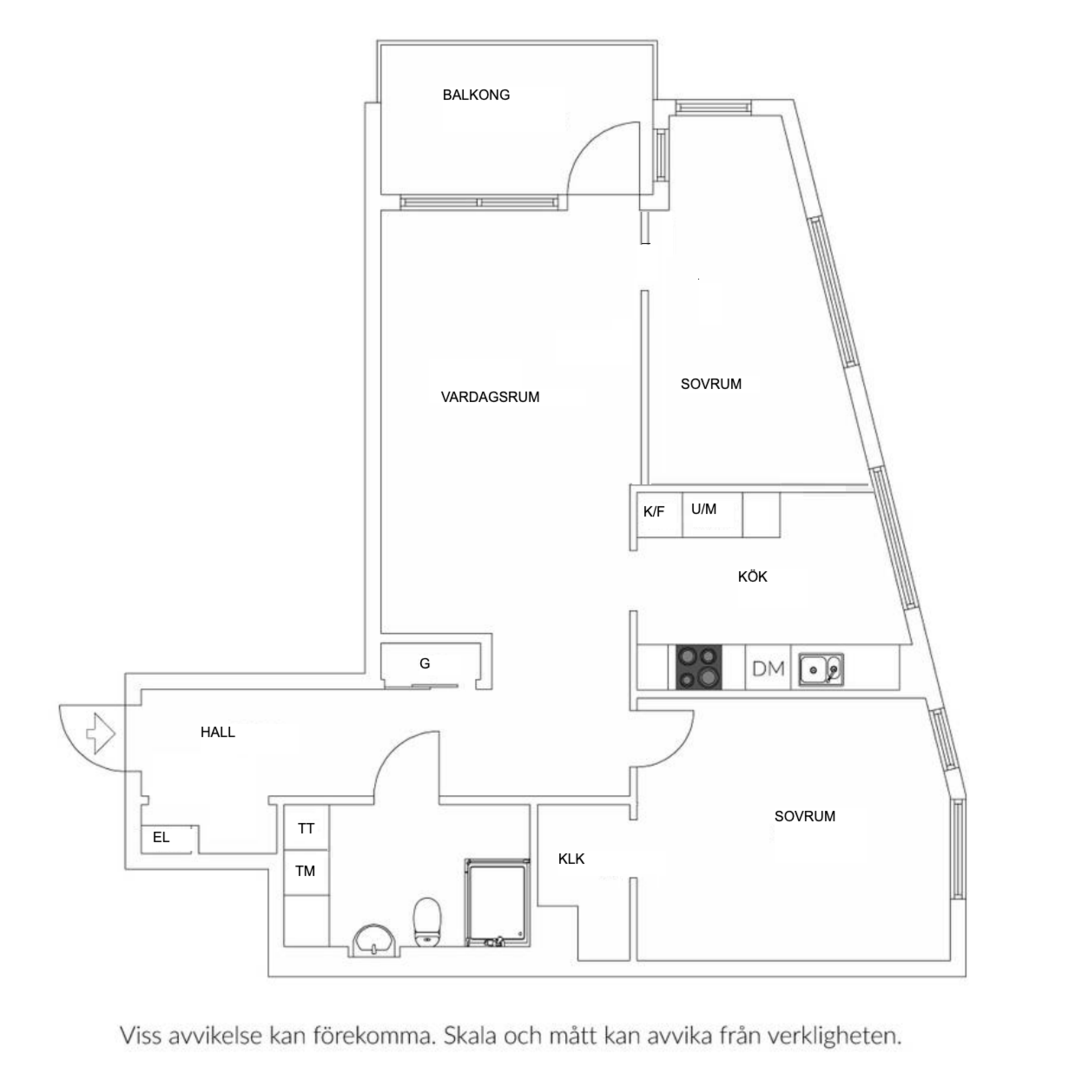 Alternativ planlösning