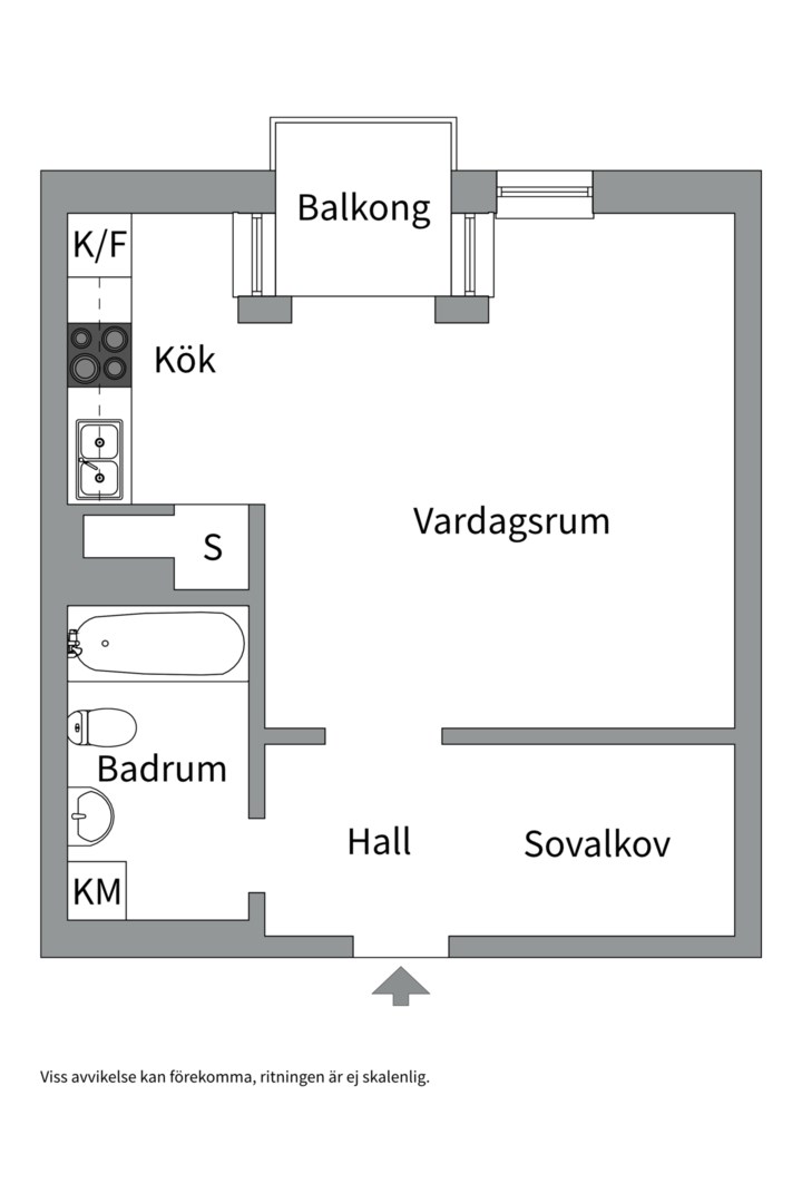 Bostadsbild från Kumlagatan 9, Såld i Odensvi, Västerås