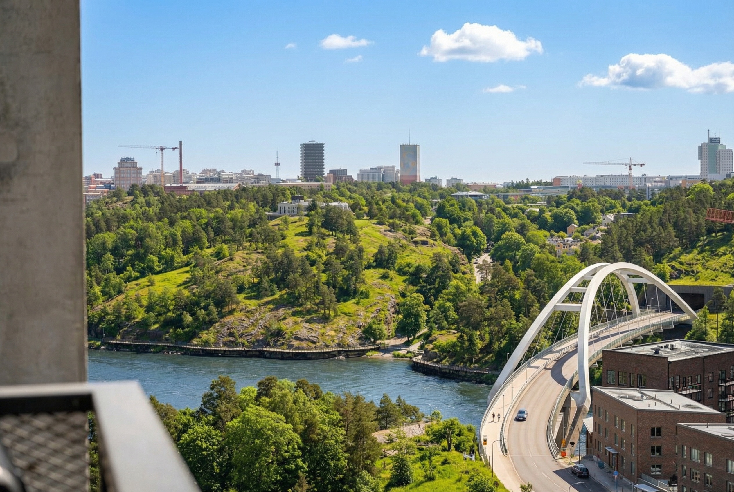 Bostadsbild från Siloplatsen 8, våning 11/11, Till salu i Kvarnholmen, Nacka