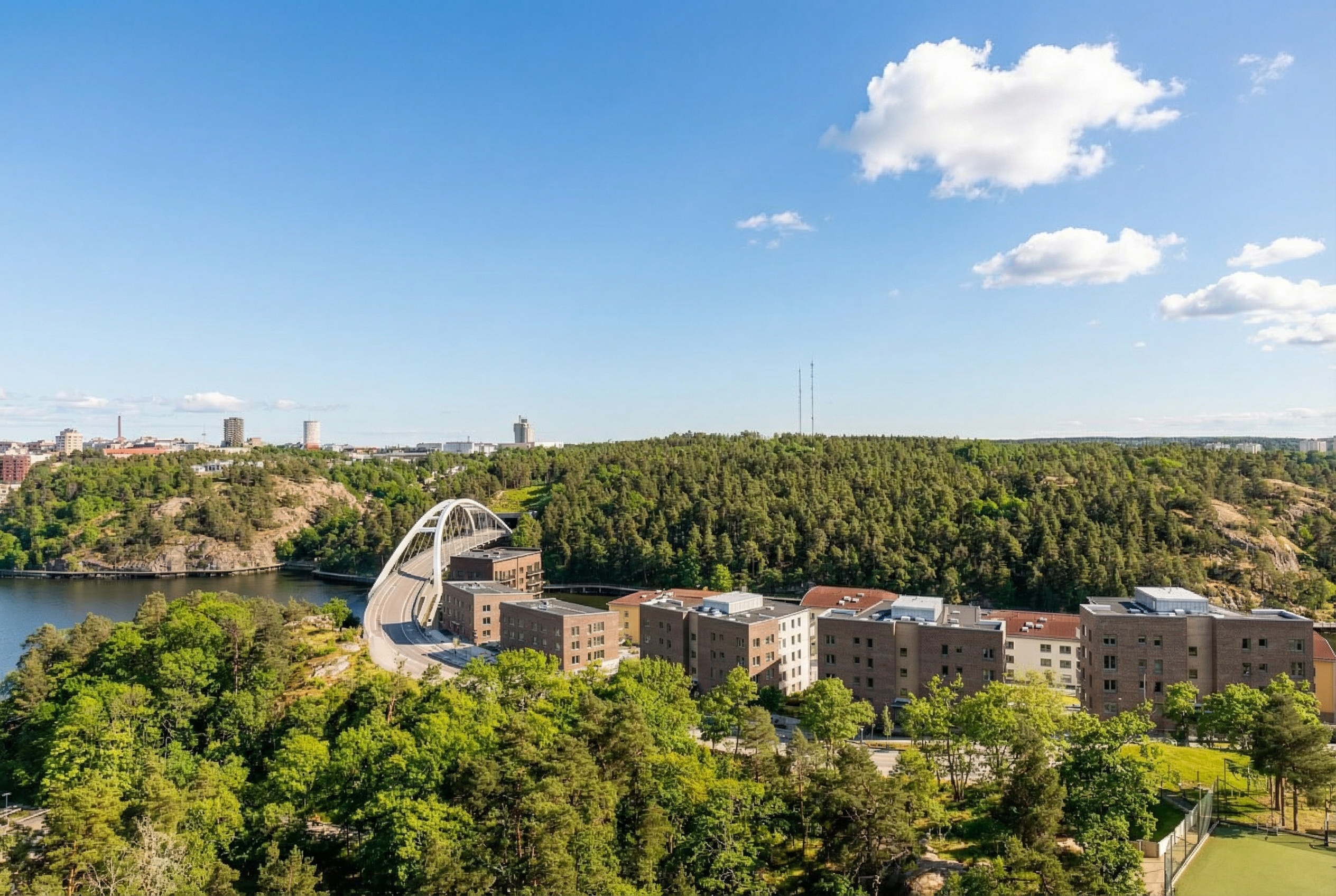 Bostadsbild från Siloplatsen 8, våning 11/11, Till salu i Kvarnholmen, Nacka