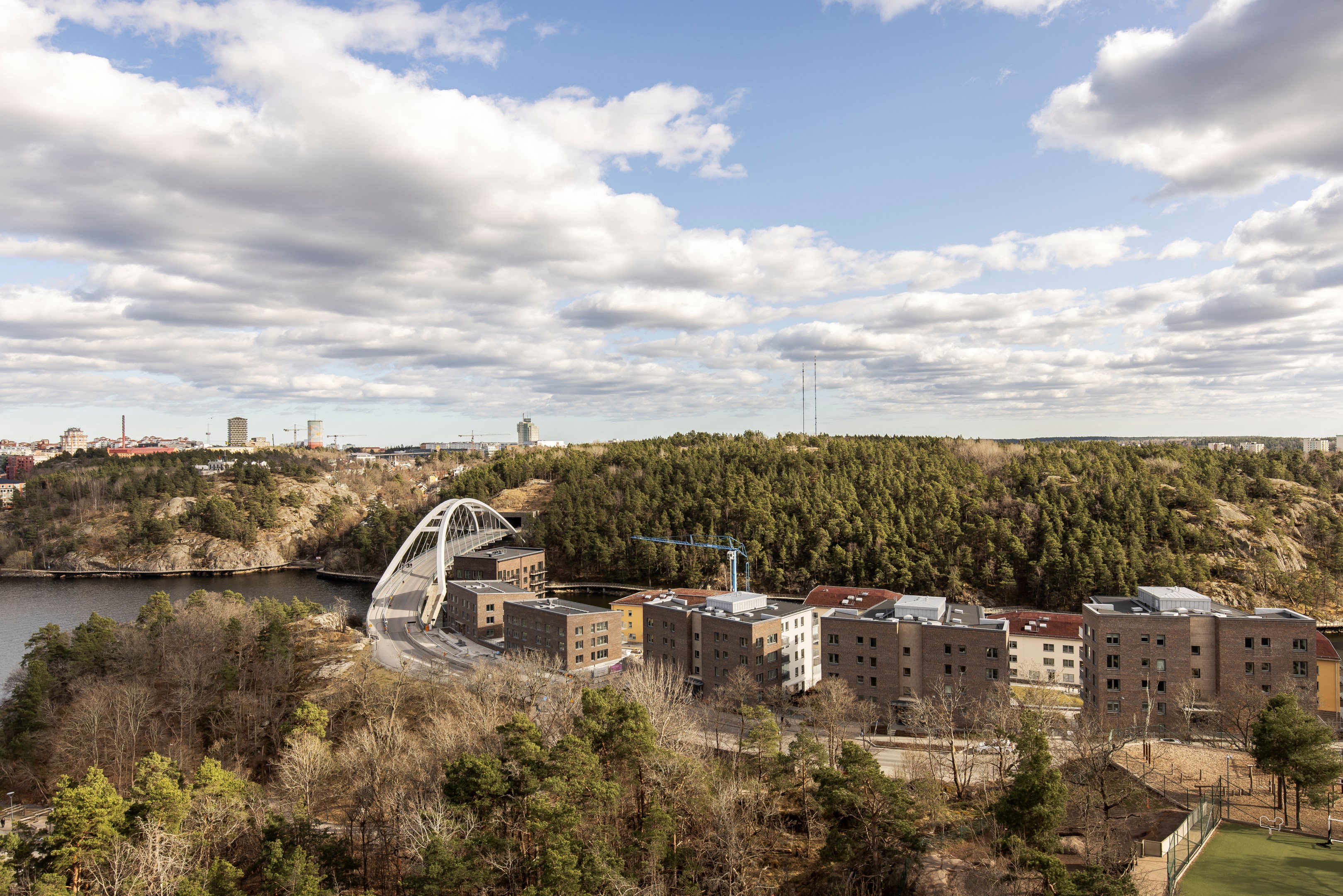 Bostadsbild från Siloplatsen 8, våning 11/11, Kommande i Kvarnholmen, Nacka