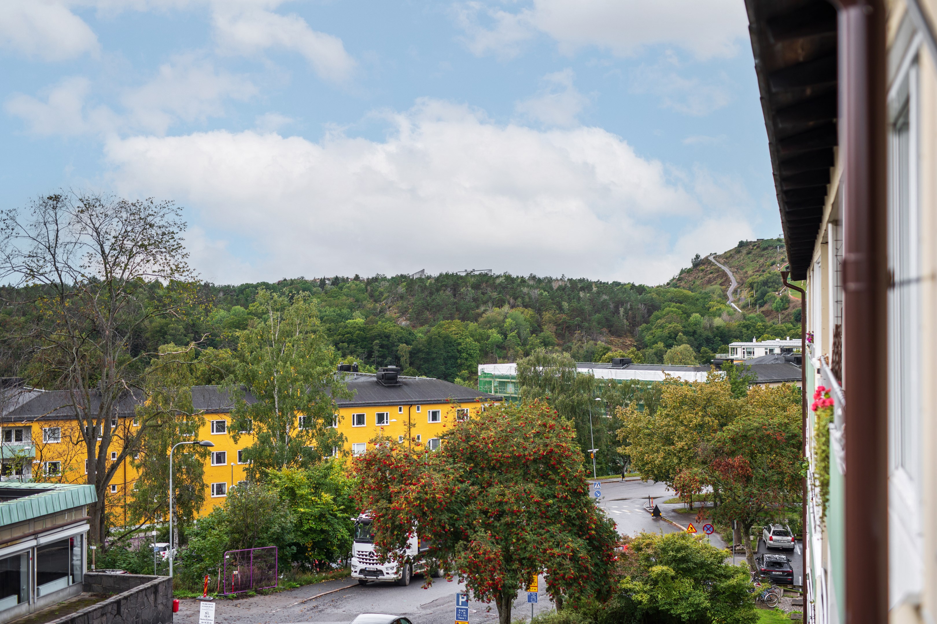 Bostadsbild från Atlasvägen 21, Kommande i Sickla, Nacka