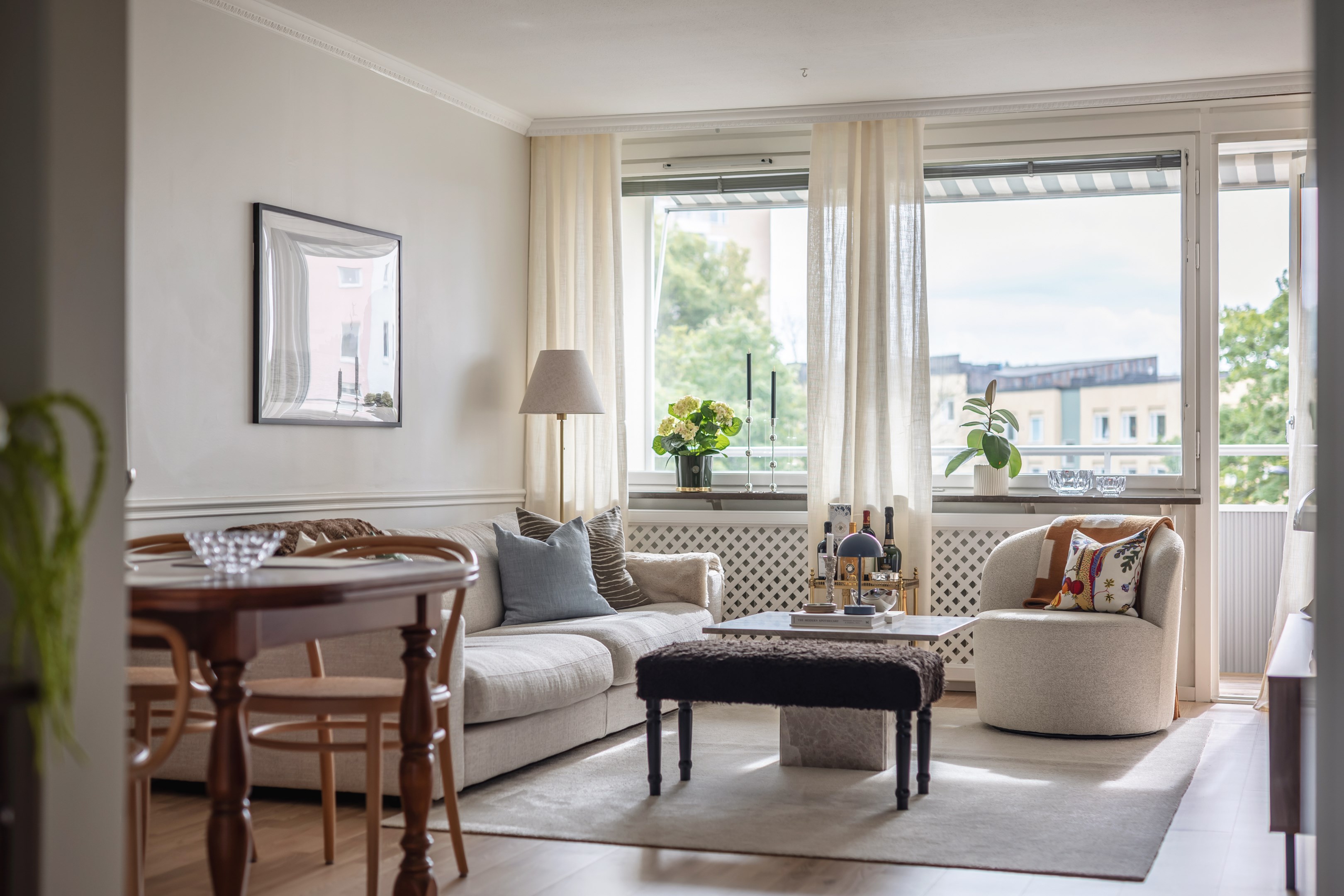 Bostadsbild från Atlasvägen 21, Kommande i Sickla, Nacka