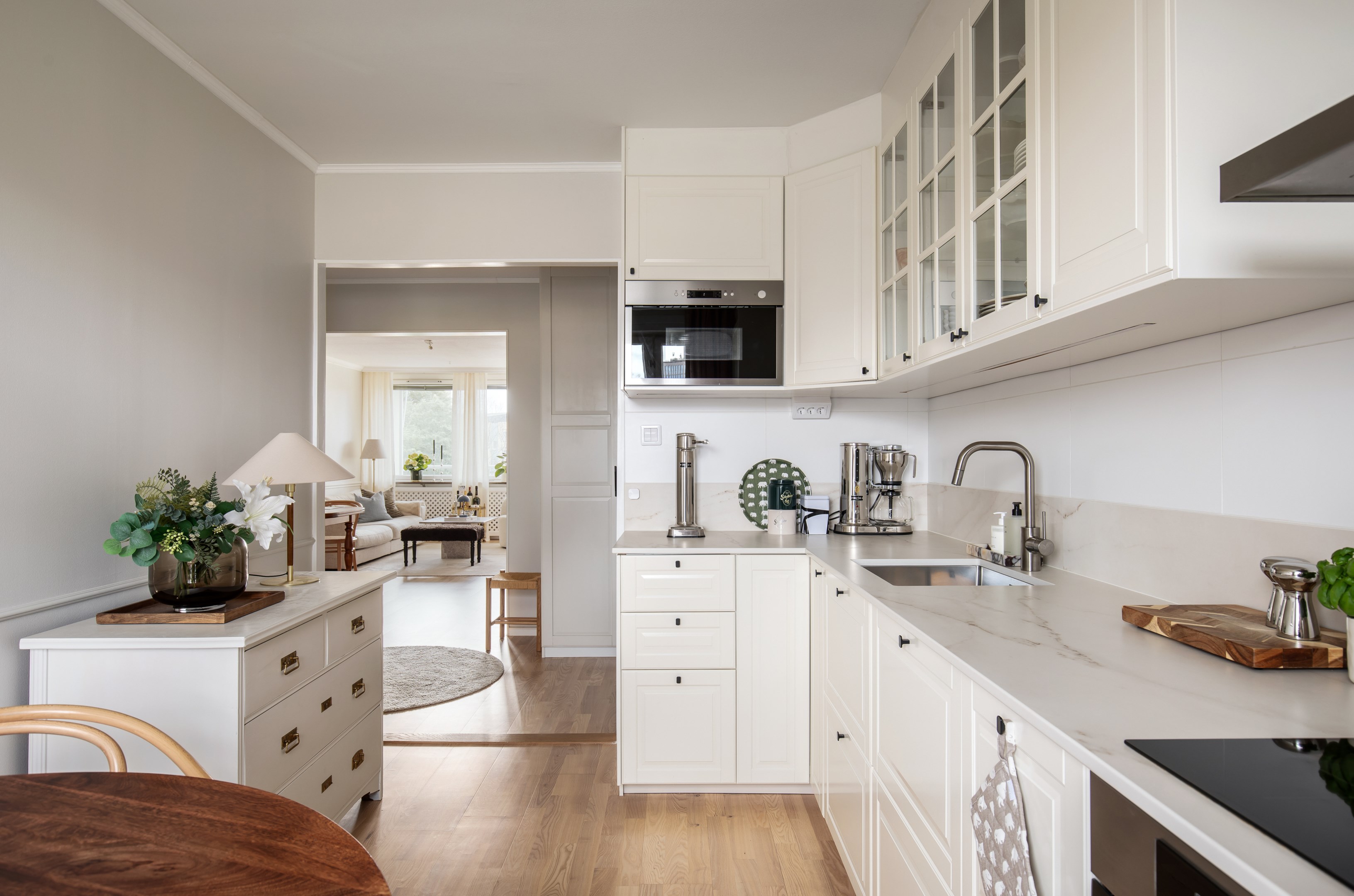 Bostadsbild från Atlasvägen 21, Kommande i Sickla, Nacka