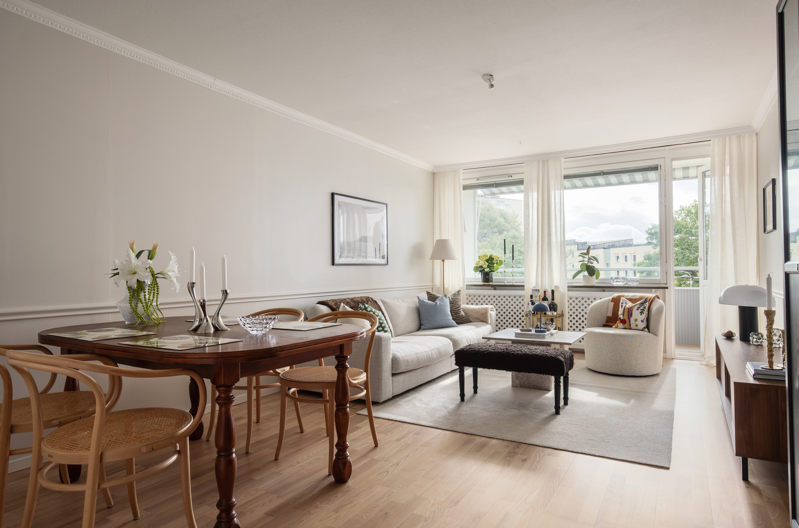 Bostadsbild från Atlasvägen 21, Kommande i Sickla, Nacka