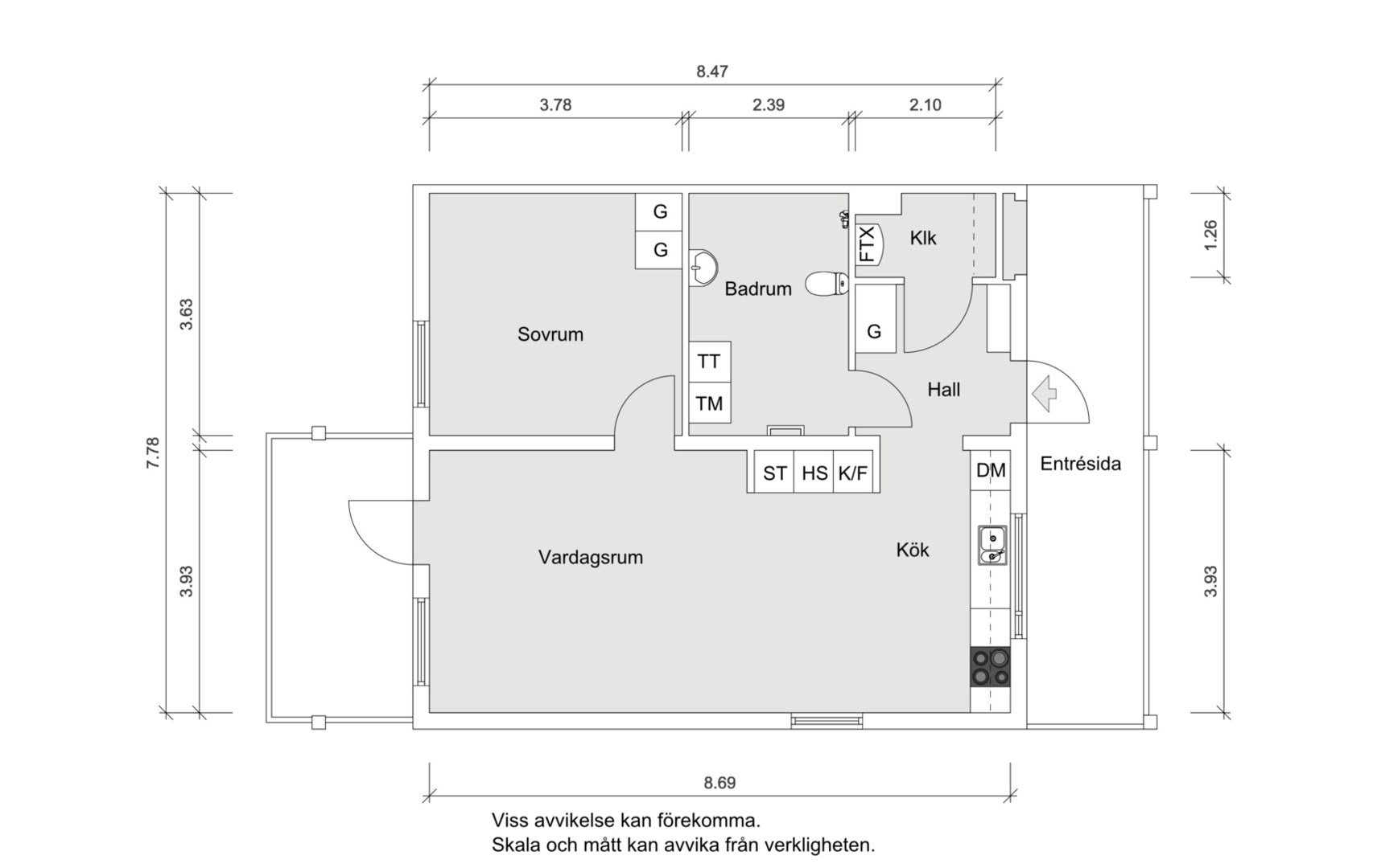 Planlösning från Fidravägen 35, Kommande i Saltsjöbaden, Nacka