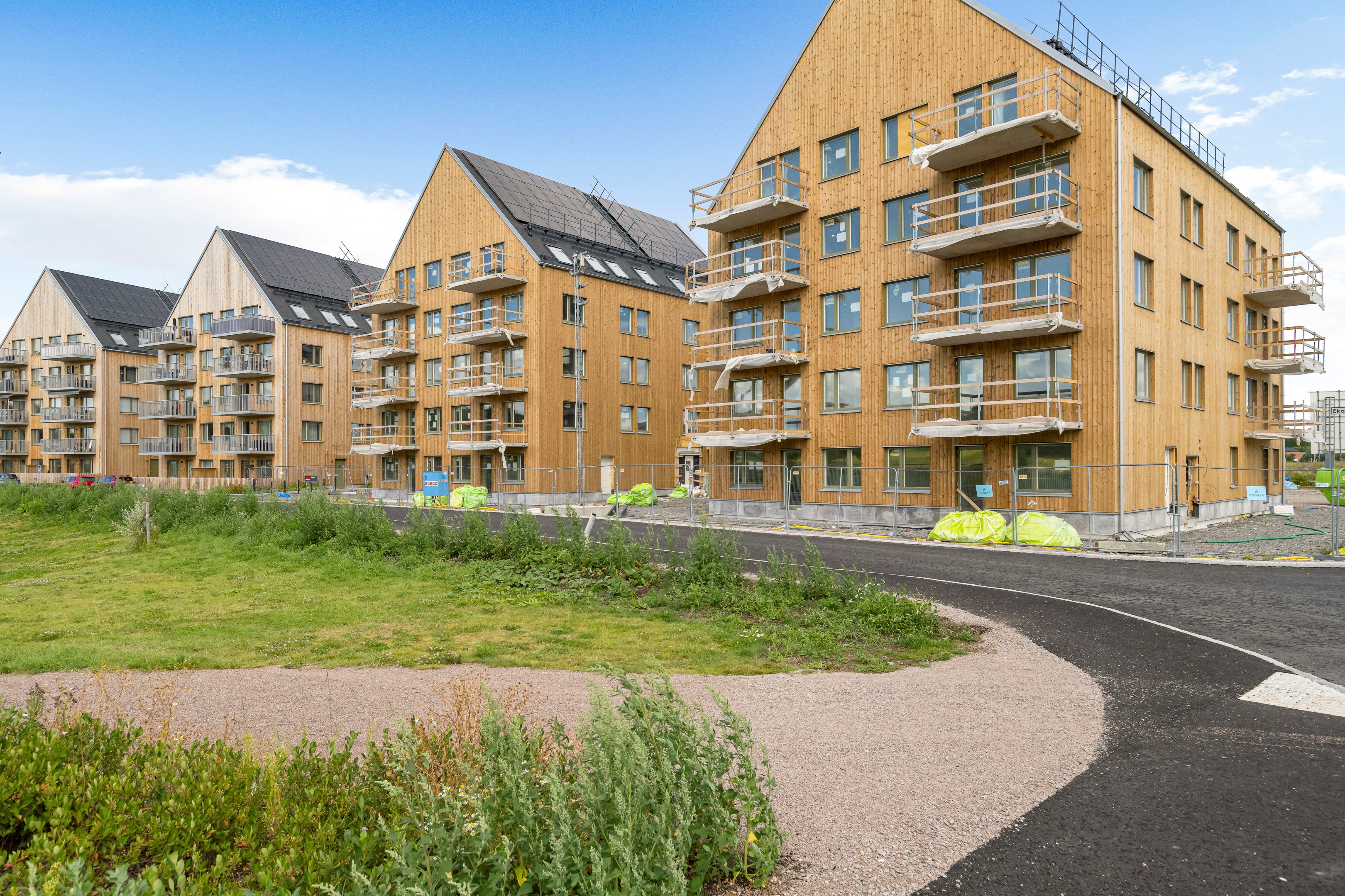 Bostadsbild från Ekoxvägen 20, Kommande i Ultuna, Uppsala