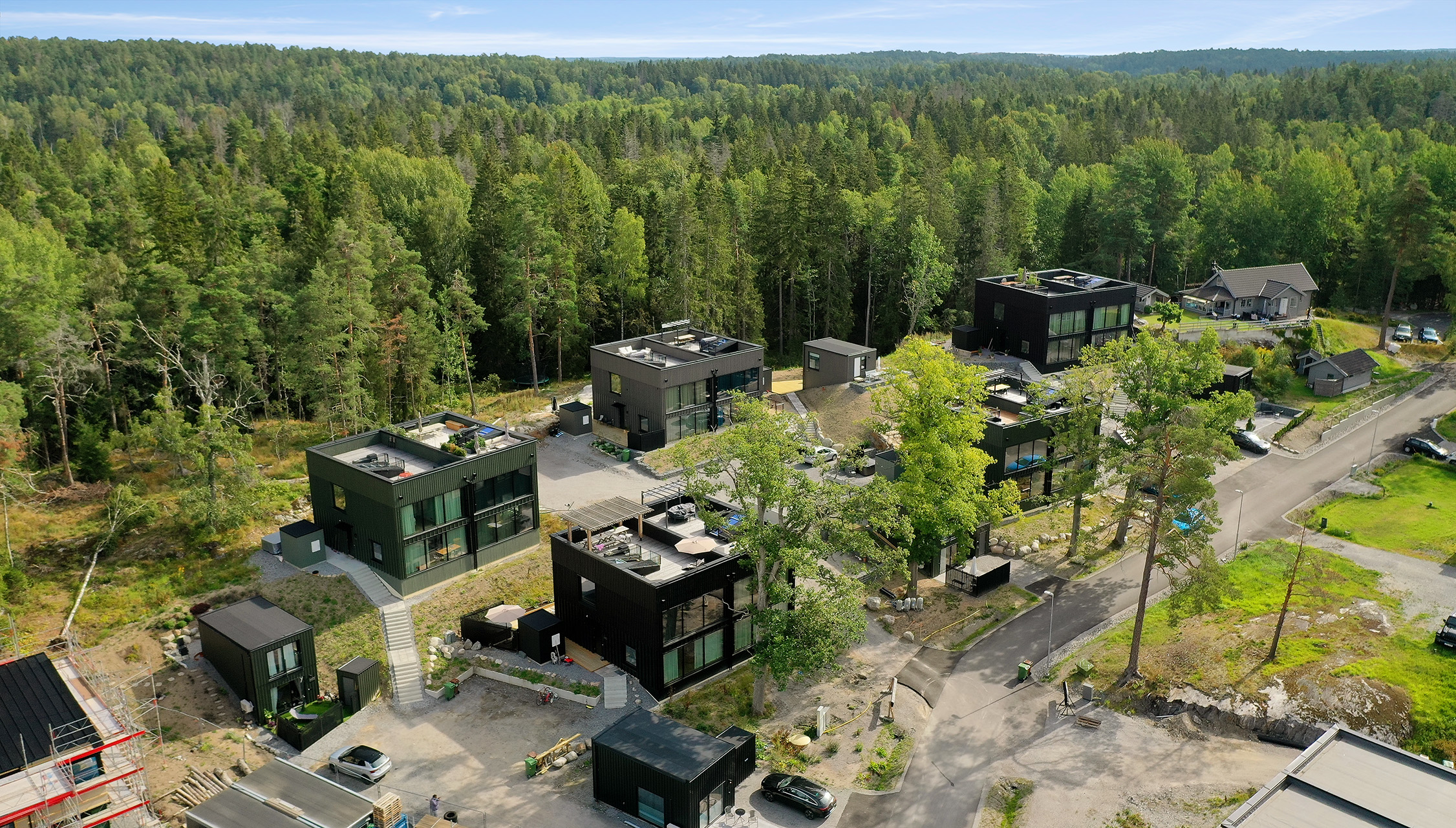 Bostadsbild från Åbroddsvägen 35D, Kommande i Kummelnäs, Nacka