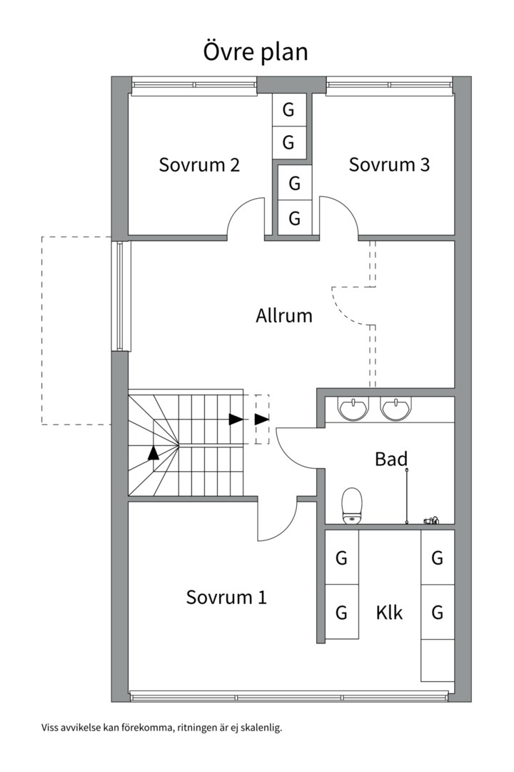 Planlösning från Åbroddsvägen 35D, Kommande i Kummelnäs, Nacka