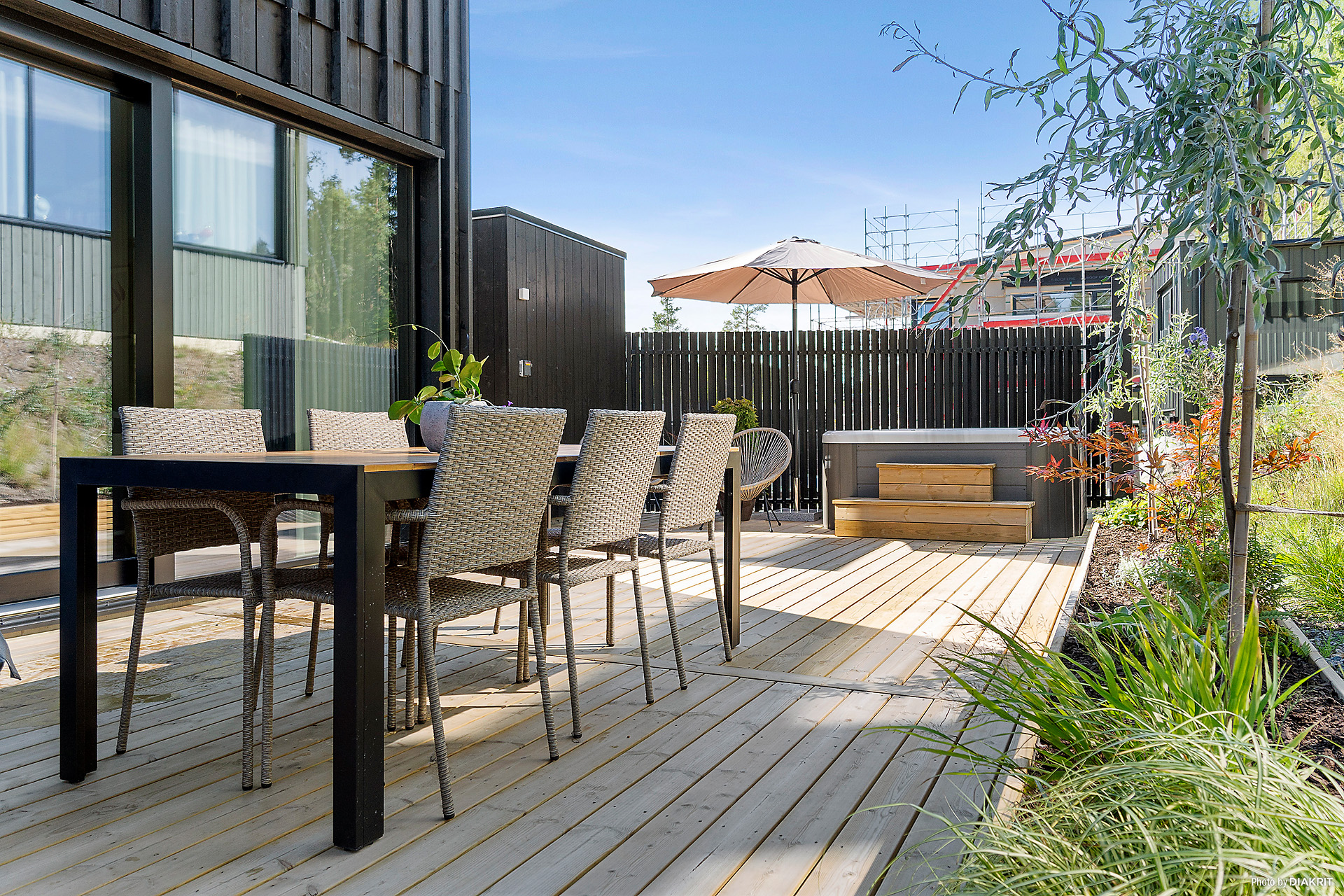 Bostadsbild från Åbroddsvägen 35D, Kommande i Kummelnäs, Nacka