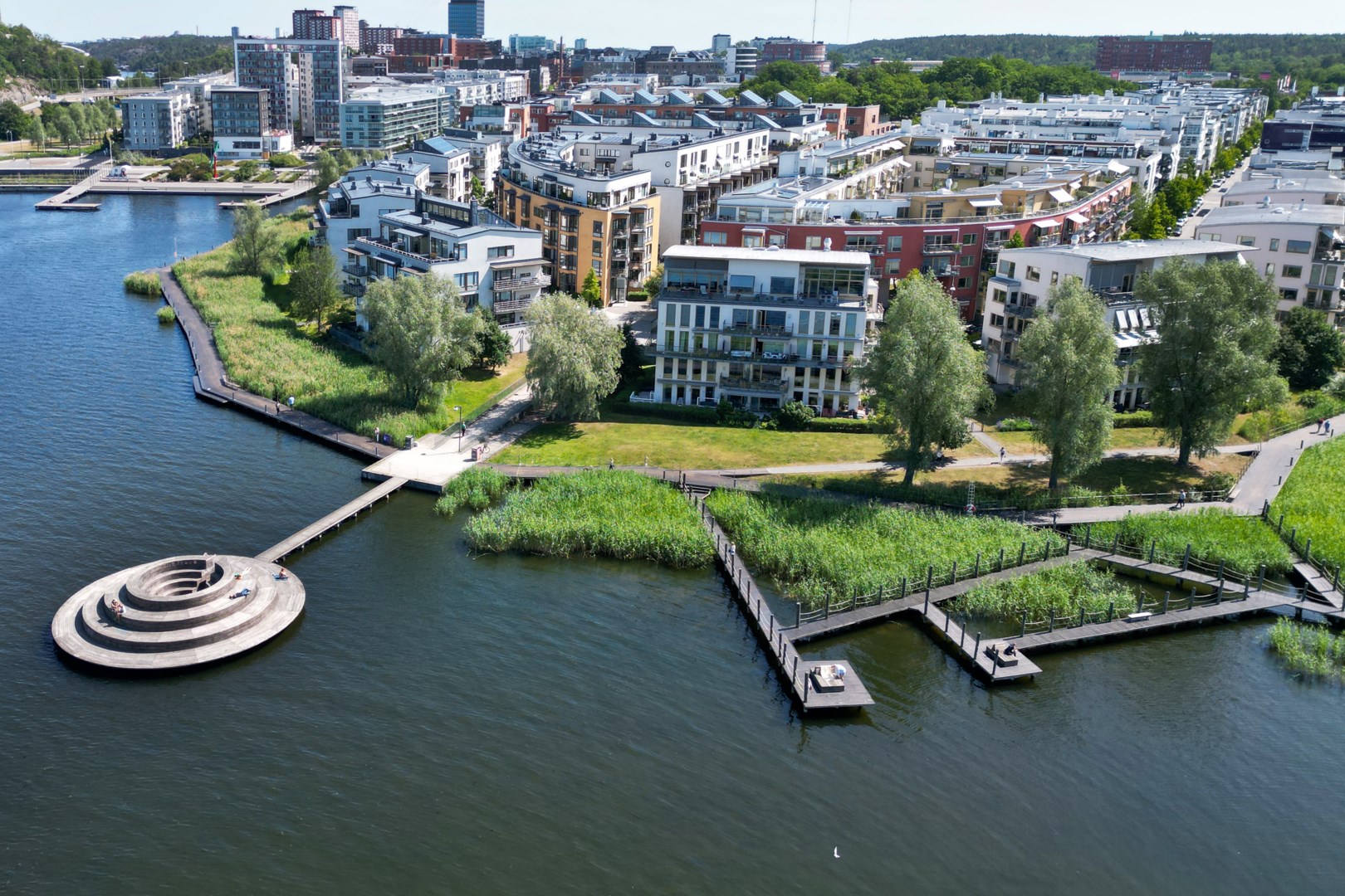 Bostadsbild från Sickla Kanalgata 23, 3tr, Såld i Hammarby Sjöstad, Stockholm