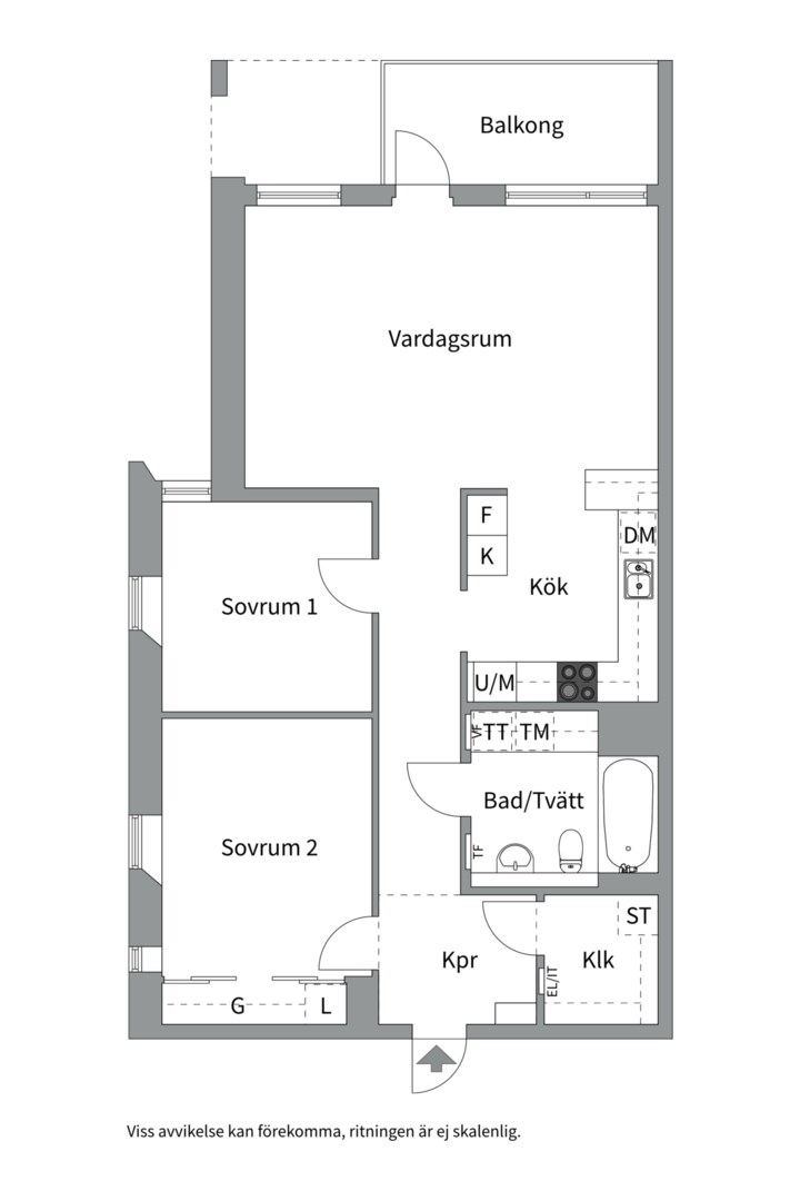 Planlösning från Siloplatsen 8, Såld i , Nacka