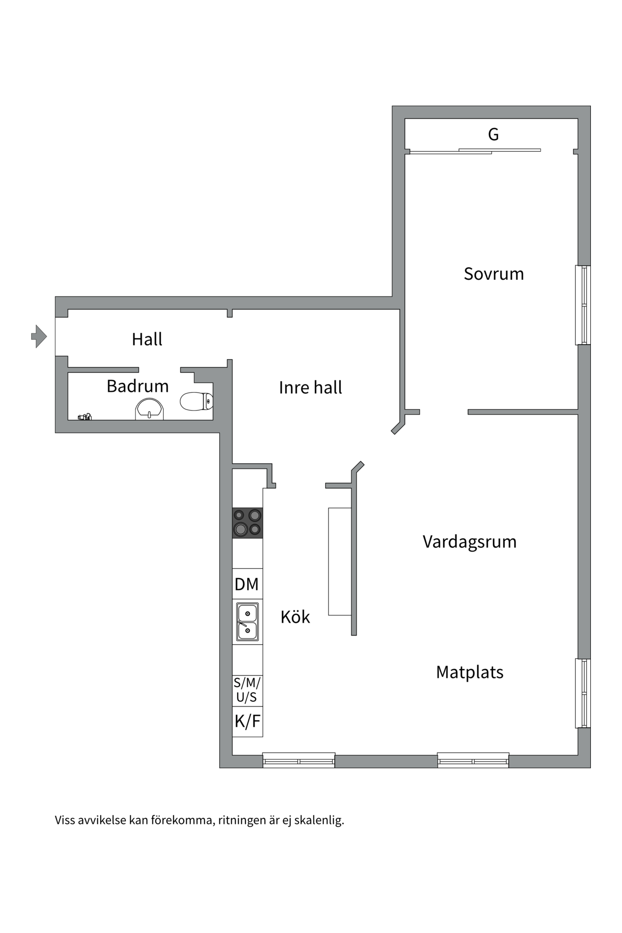 Bostadsbild från Frödingsvägen 2, Såld i Kungsholmen - Fredhäll, Stockholm