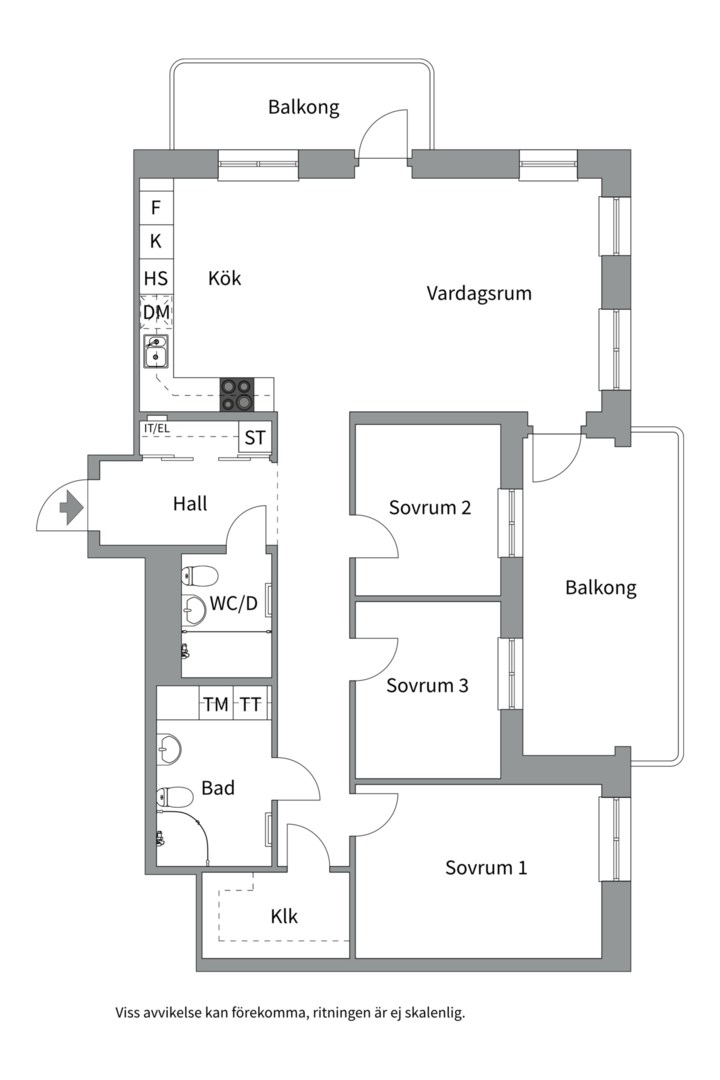Bostadsbild från Skyttelgatan 14, Såld i Kungsängen, Uppsala