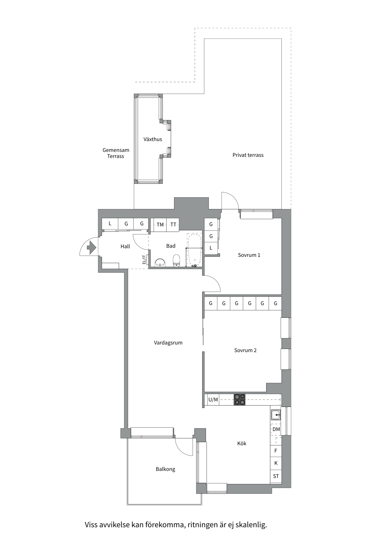 Alternativ planlösning