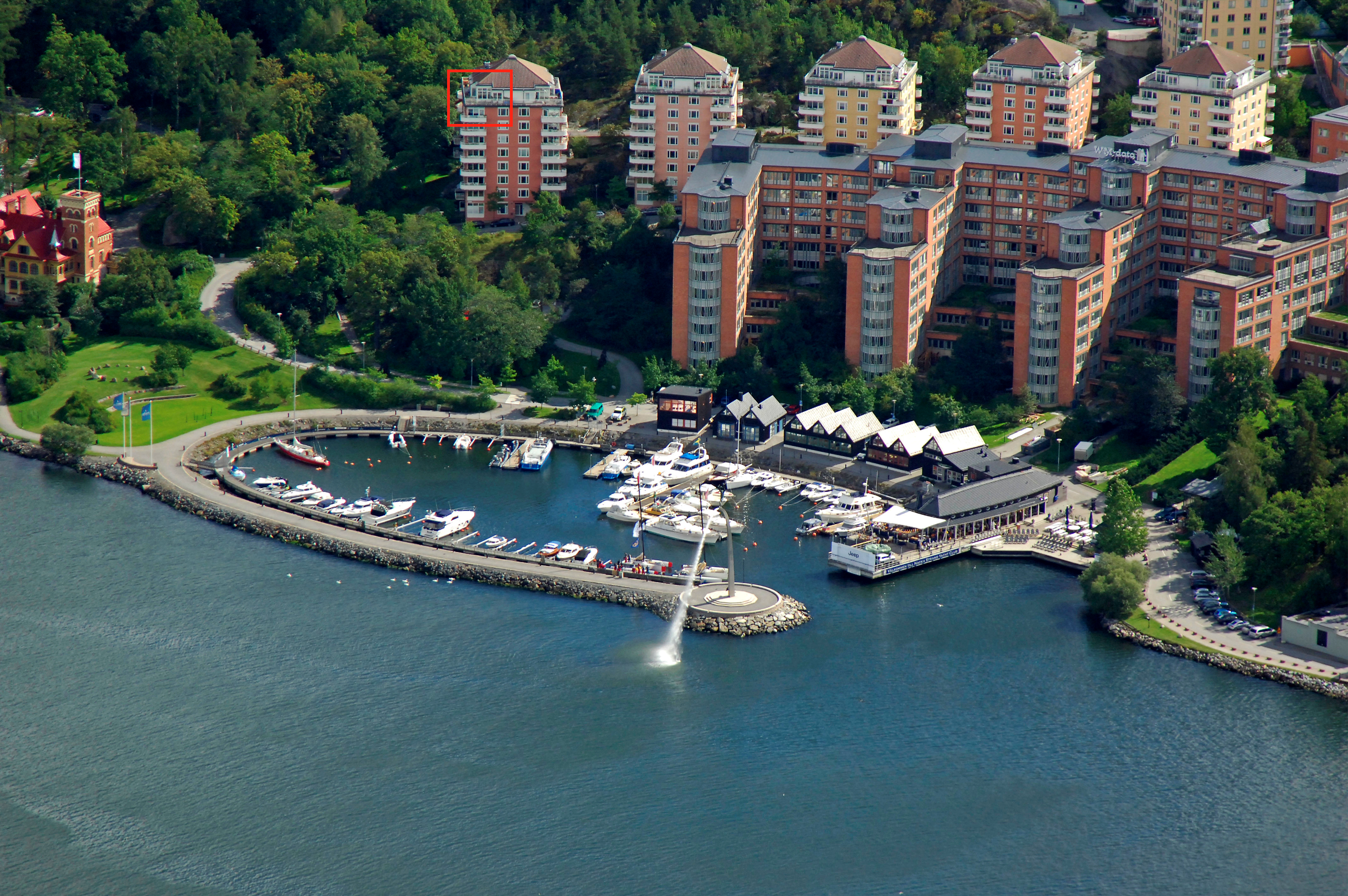 Bostadsbild från Augustendalsvägen 32, Kommande i Nacka Strand, Nacka