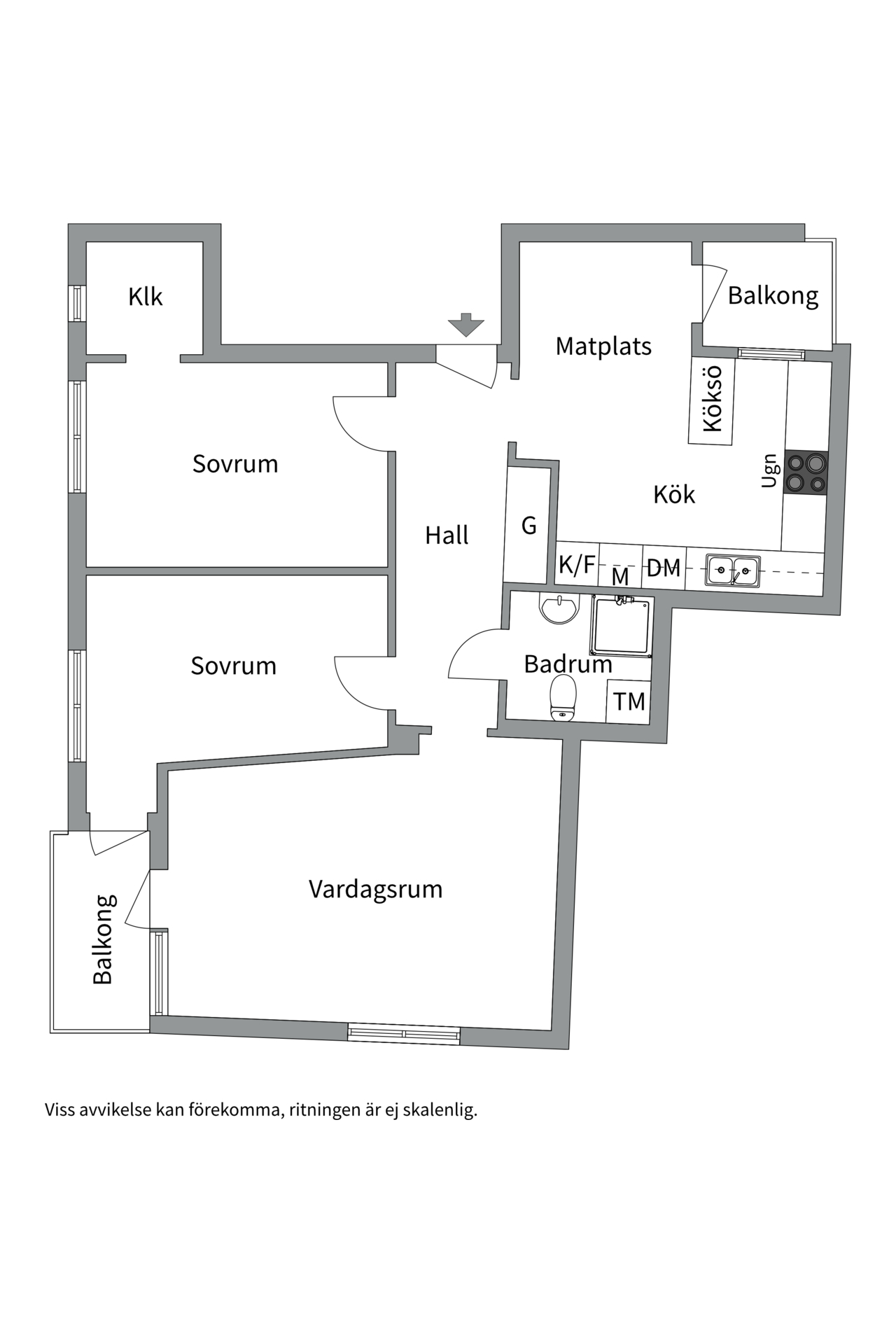 Bostadsbild från Sickla strand 73, Kommande i Sickla, Nacka