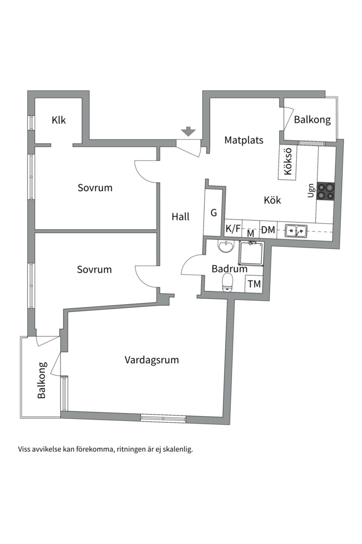 Bostadsbild från Sickla strand 73, Kommande i Sickla, Nacka