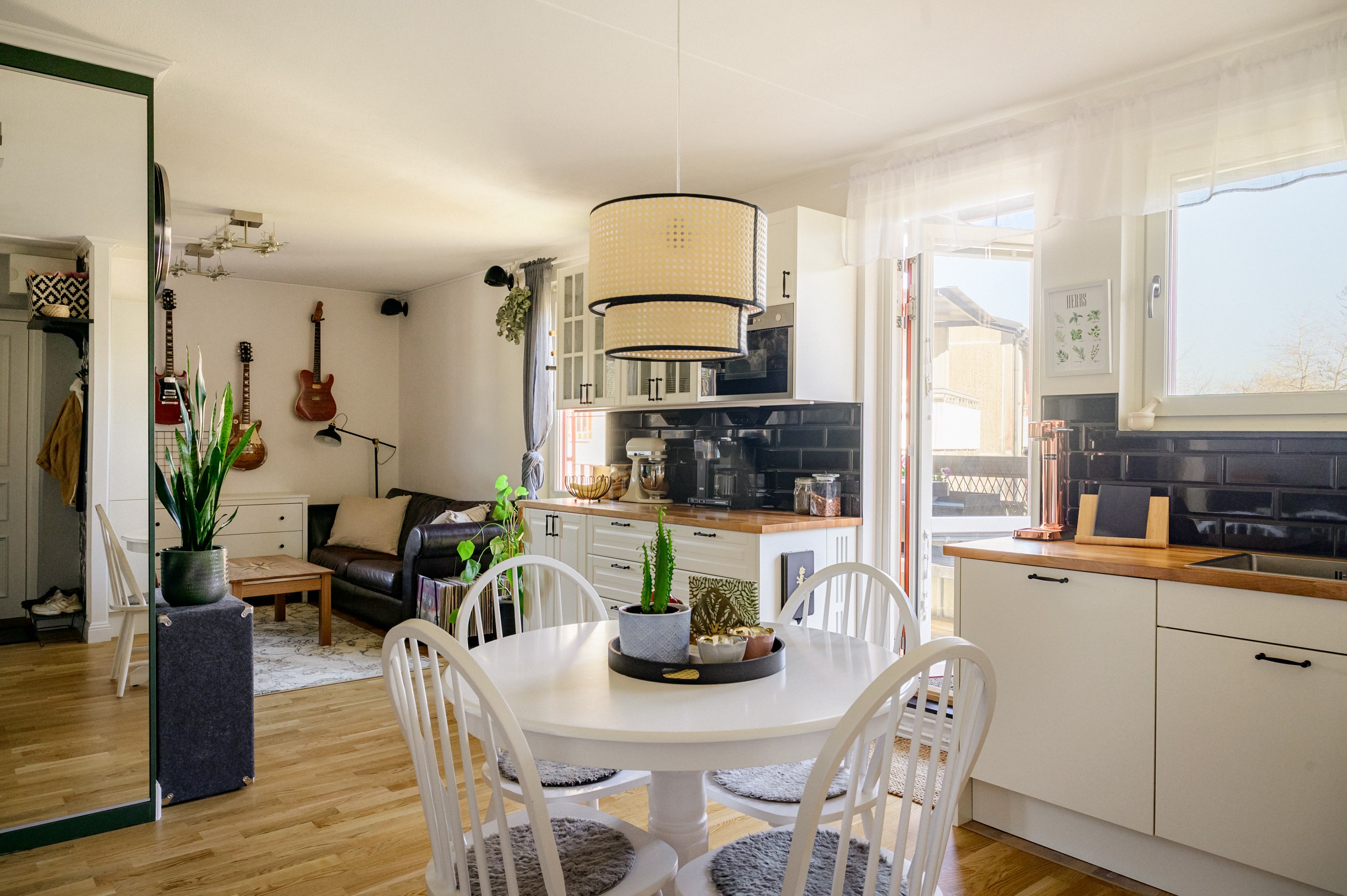 Optimalt planerade kvadrat med fokus på de sociala ytorna.