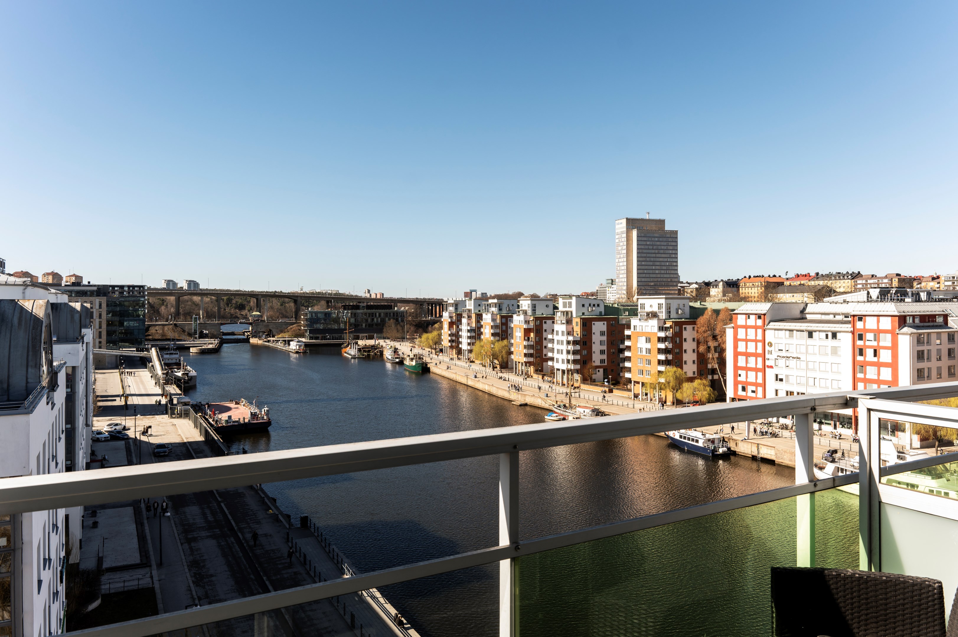 Bostadsbild från Sjöfartsgatan 1, vån 7/7, Kommande i Hammarby Sjöstad, Stockholm