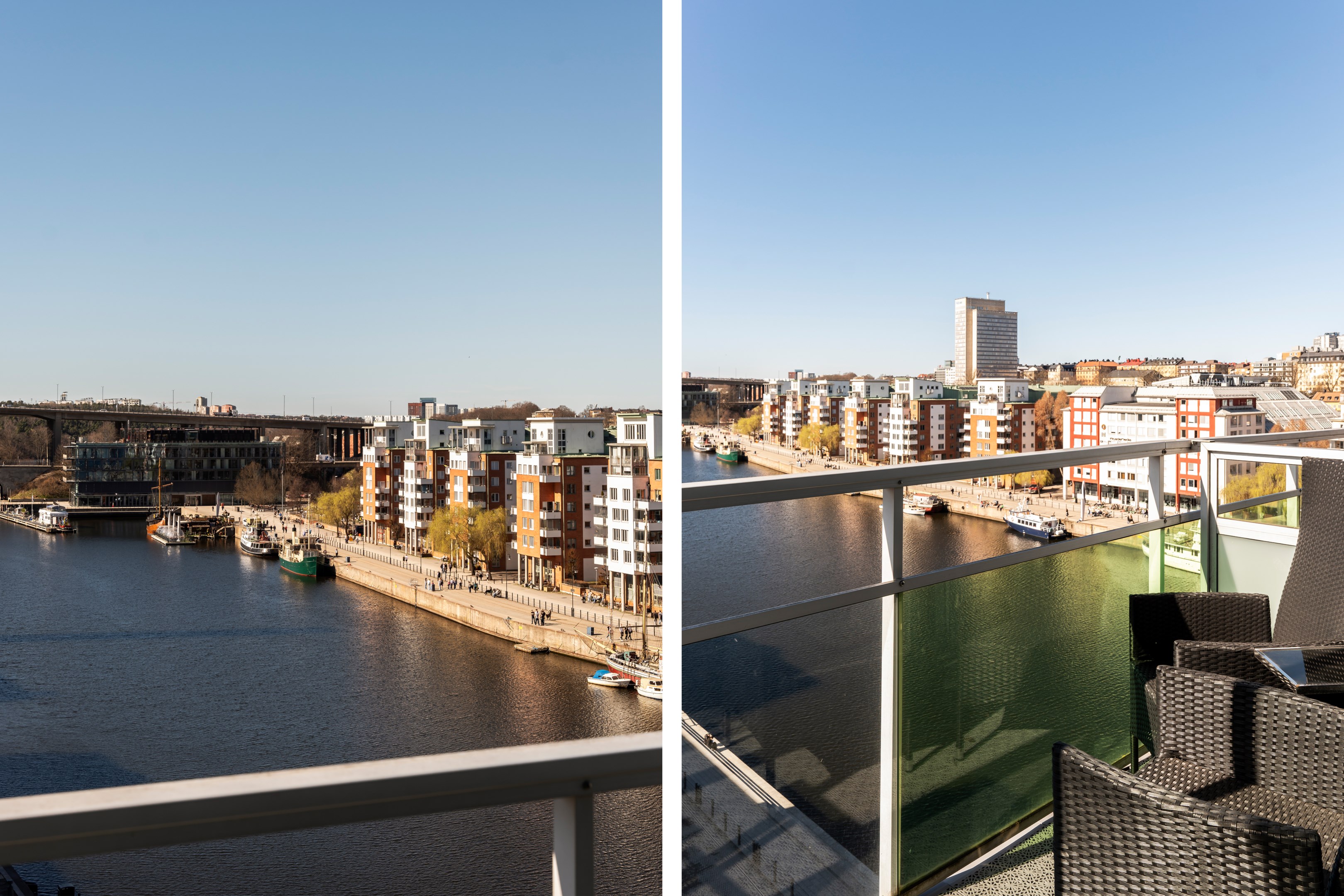 Bostadsbild från Sjöfartsgatan 1, vån 7/7, Kommande i Hammarby Sjöstad, Stockholm