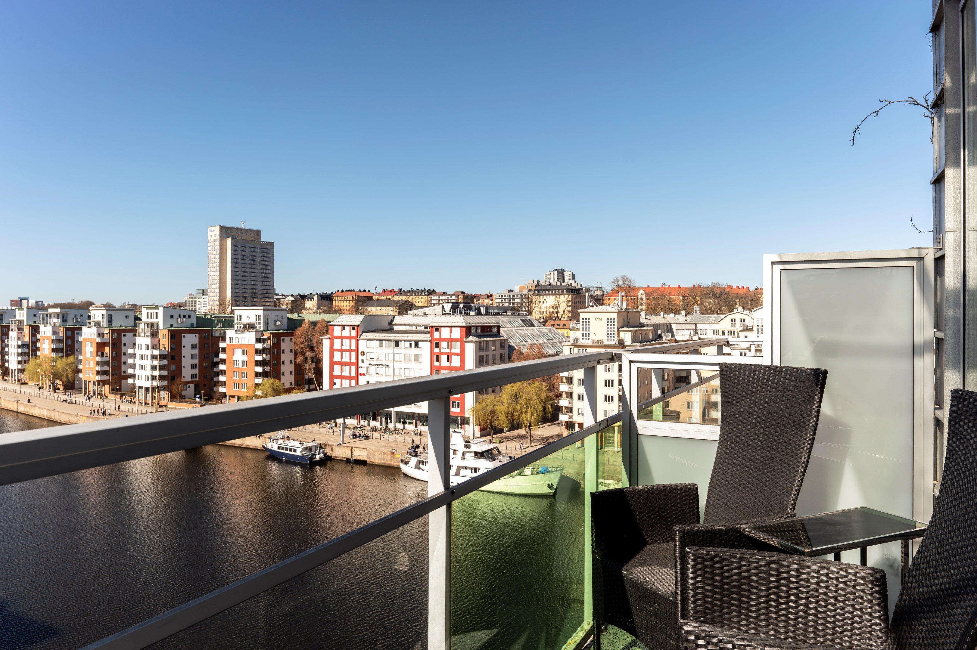 Bostadsbild från Sjöfartsgatan 1, vån 7/7, Kommande i Hammarby Sjöstad, Stockholm