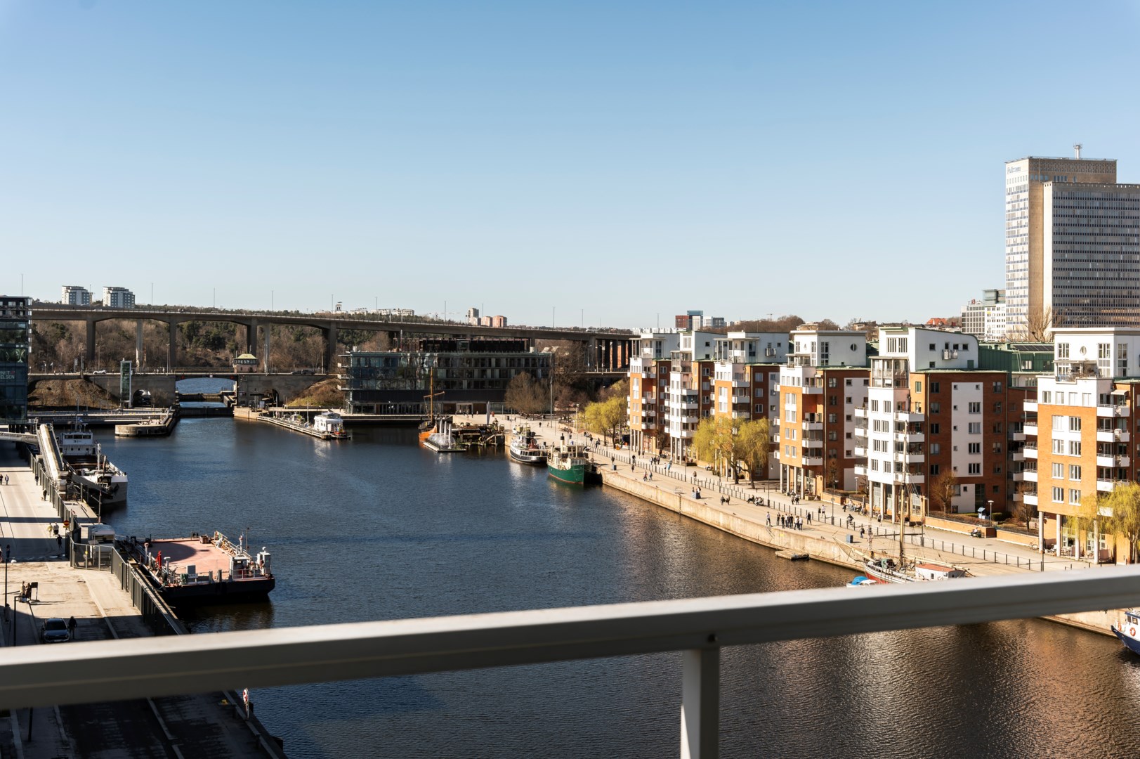 Bostadsbild från Sjöfartsgatan 1, vån 7/7, Kommande i Hammarby Sjöstad, Stockholm