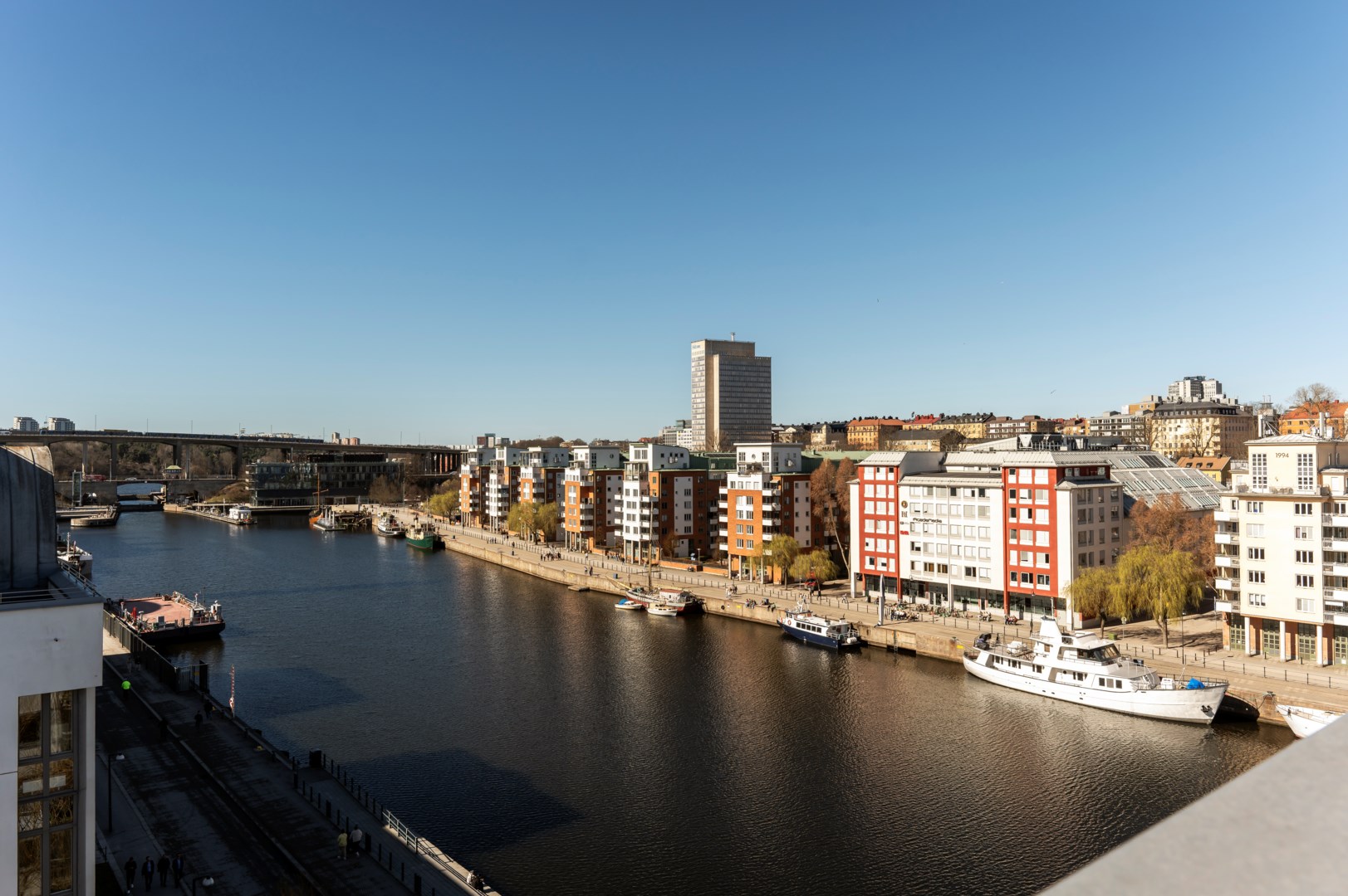 Bostadsbild från Sjöfartsgatan 1, vån 7/7, Kommande i Hammarby Sjöstad, Stockholm