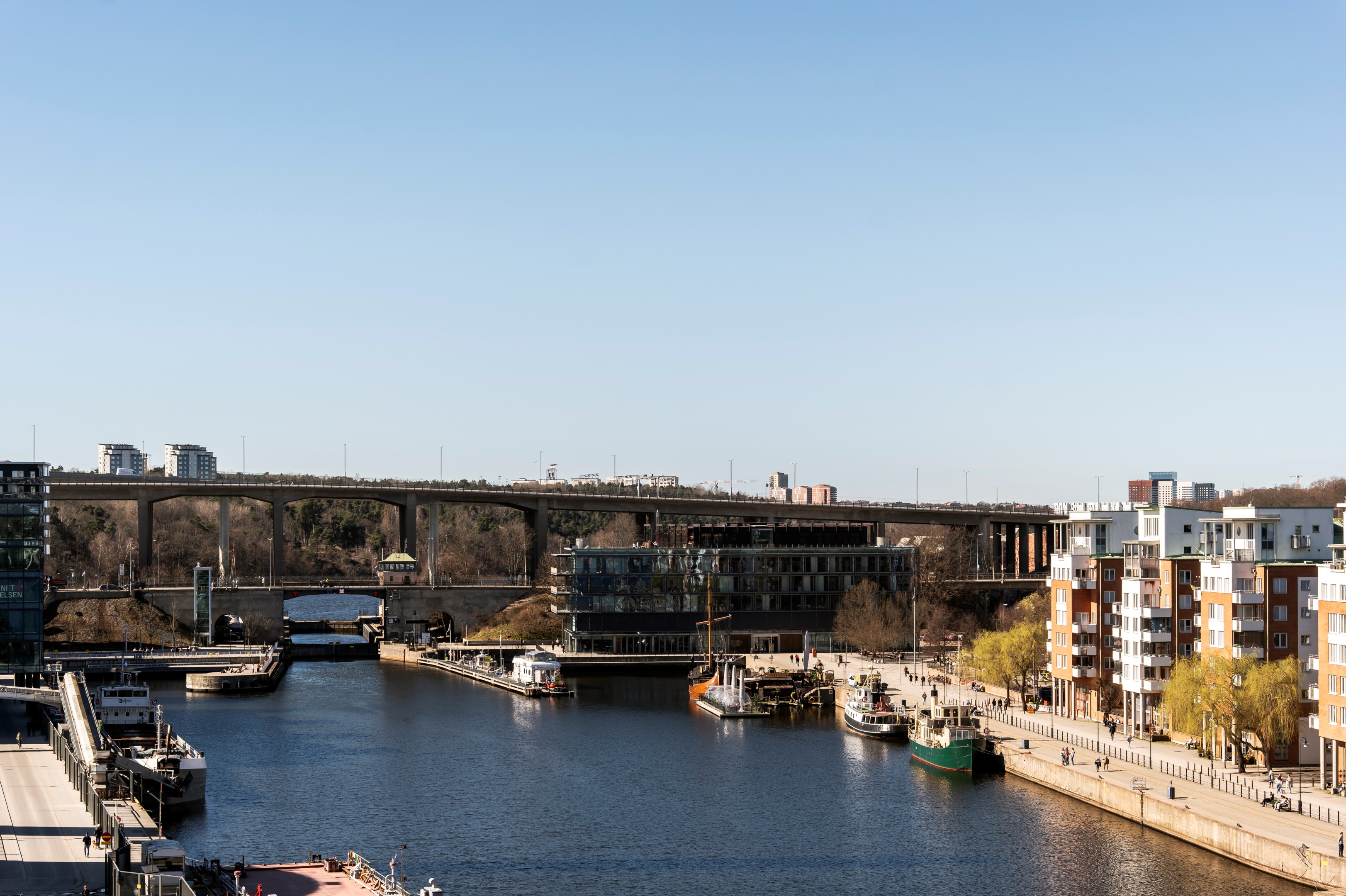 Bostadsbild från Sjöfartsgatan 1, vån 7/7, Kommande i Hammarby Sjöstad, Stockholm