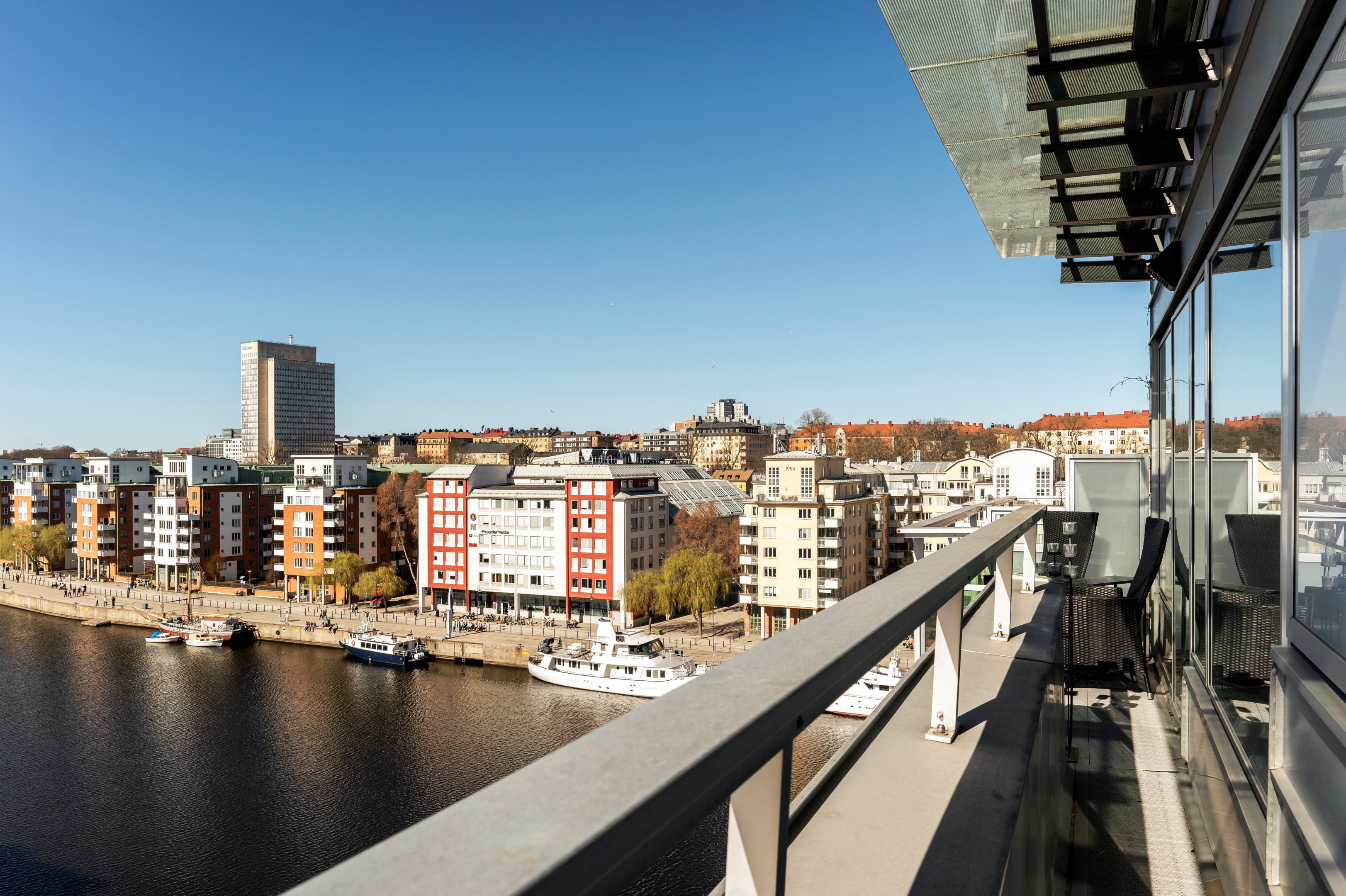 Bostadsbild från Sjöfartsgatan 1, vån 7/7, Kommande i Hammarby Sjöstad, Stockholm