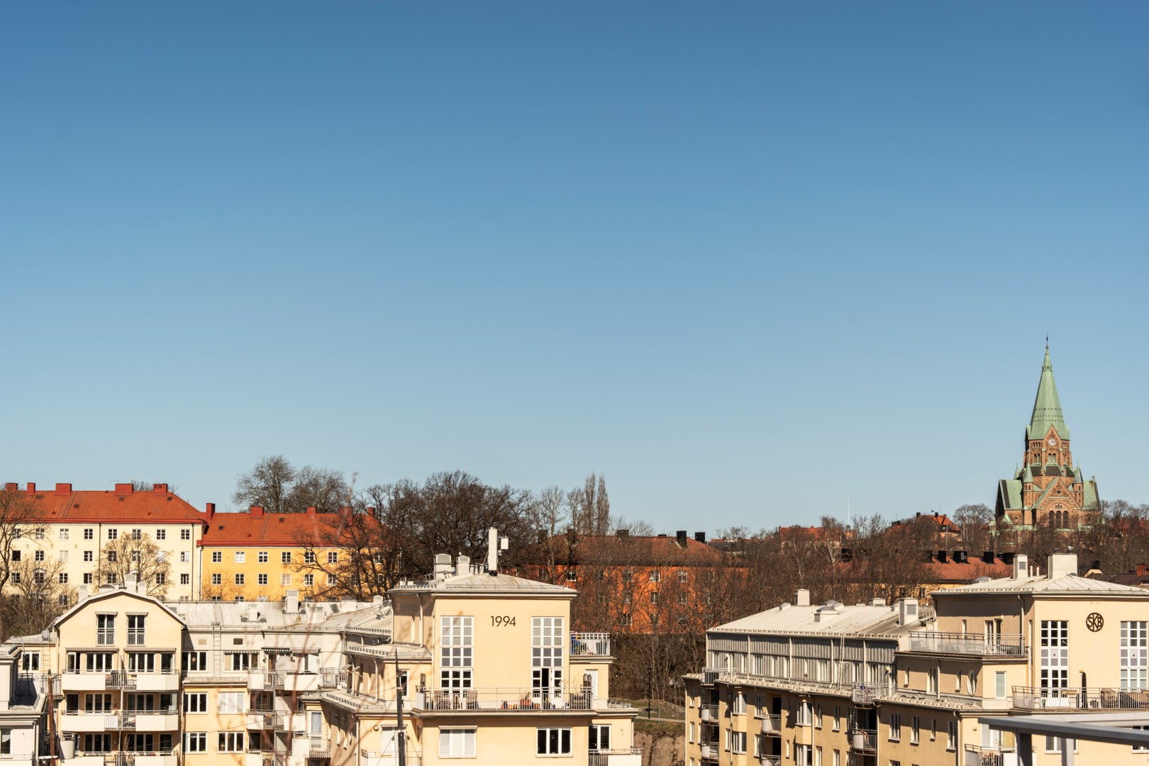 Bostadsbild från Sjöfartsgatan 1, vån 7/7, Kommande i Hammarby Sjöstad, Stockholm