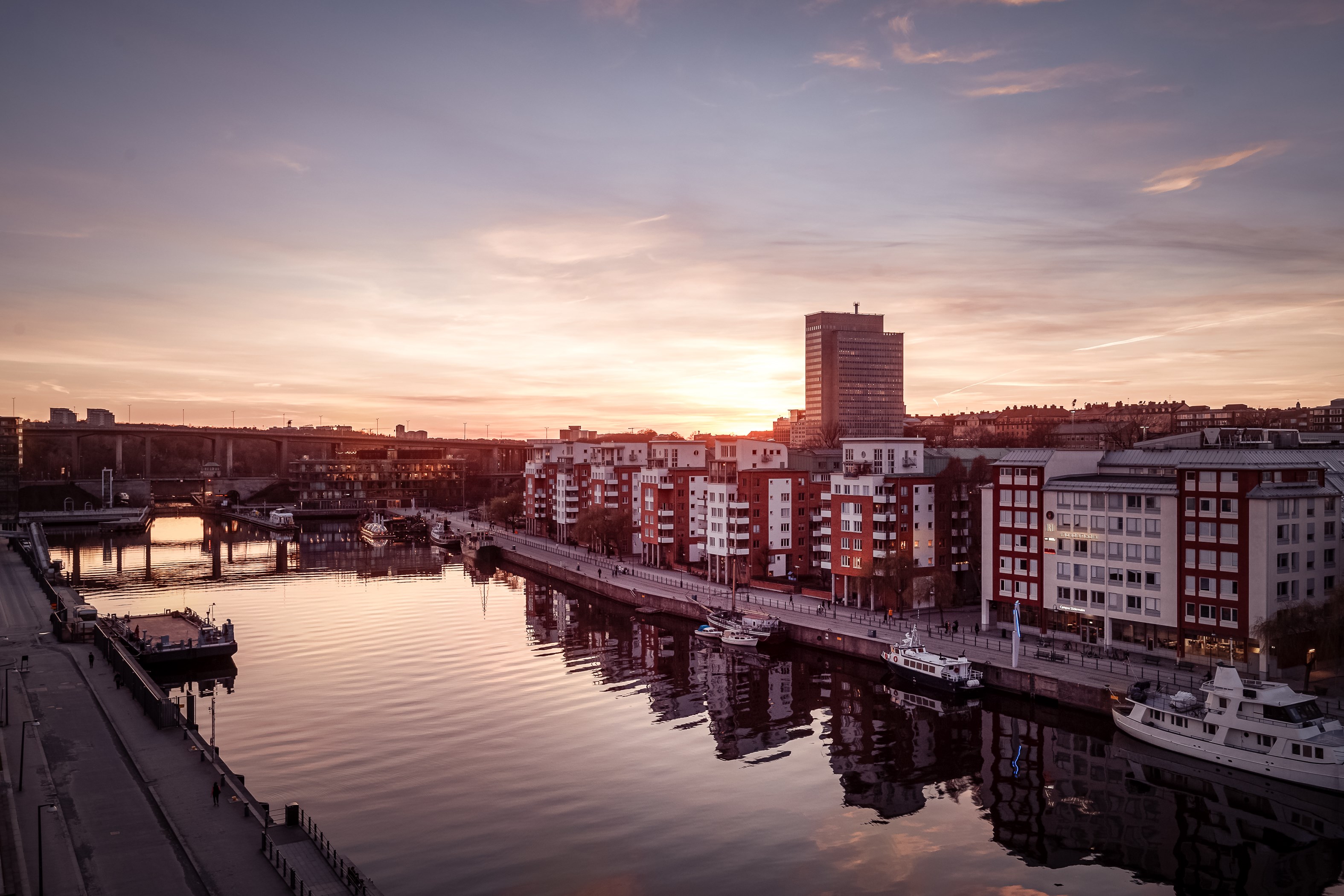 Bostadsbild från Sjöfartsgatan 1, vån 7/7, Kommande i Hammarby Sjöstad, Stockholm