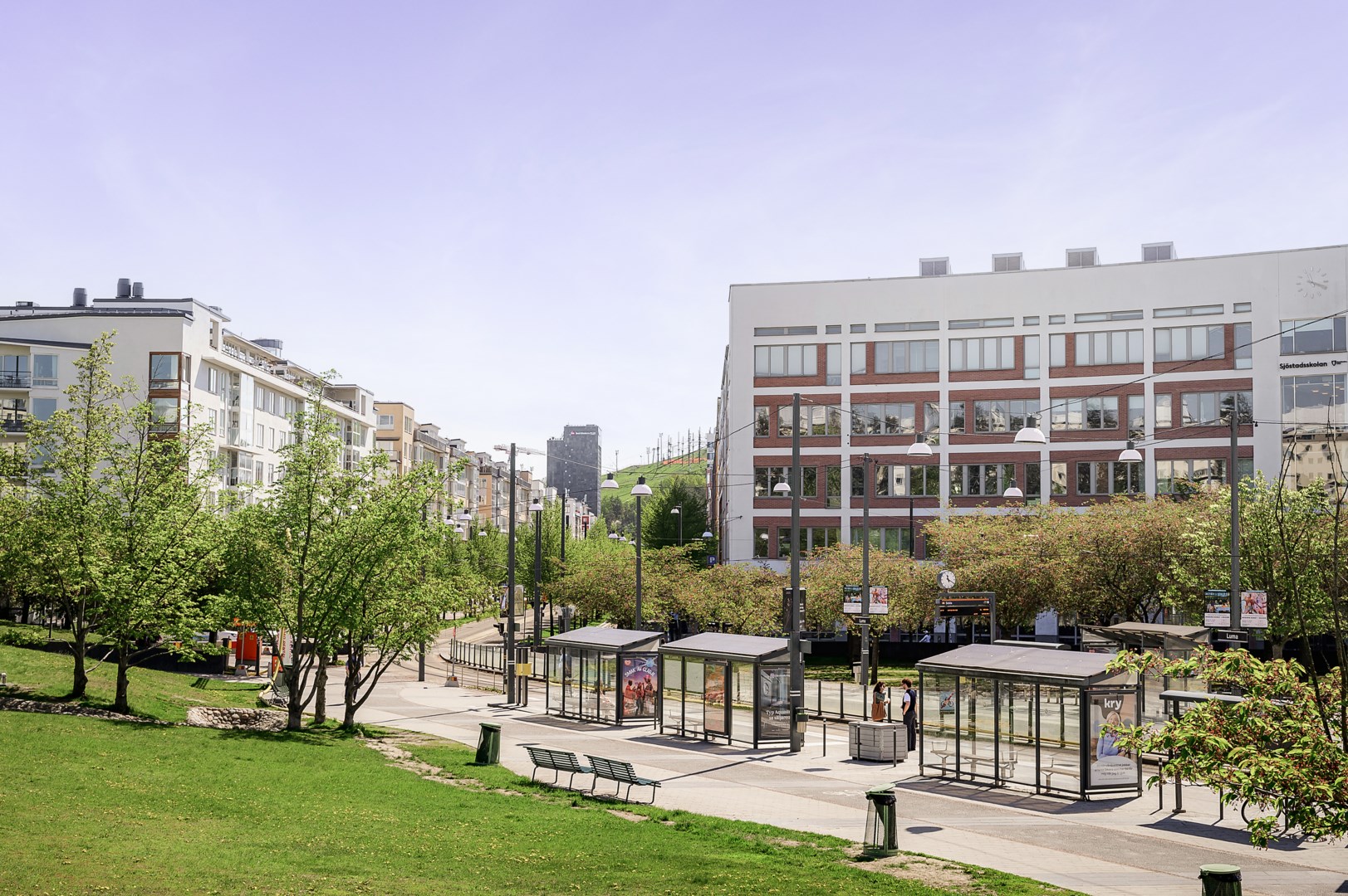 Bostadsbild från Sjöfartsgatan 1, vån 7/7, Kommande i Hammarby Sjöstad, Stockholm