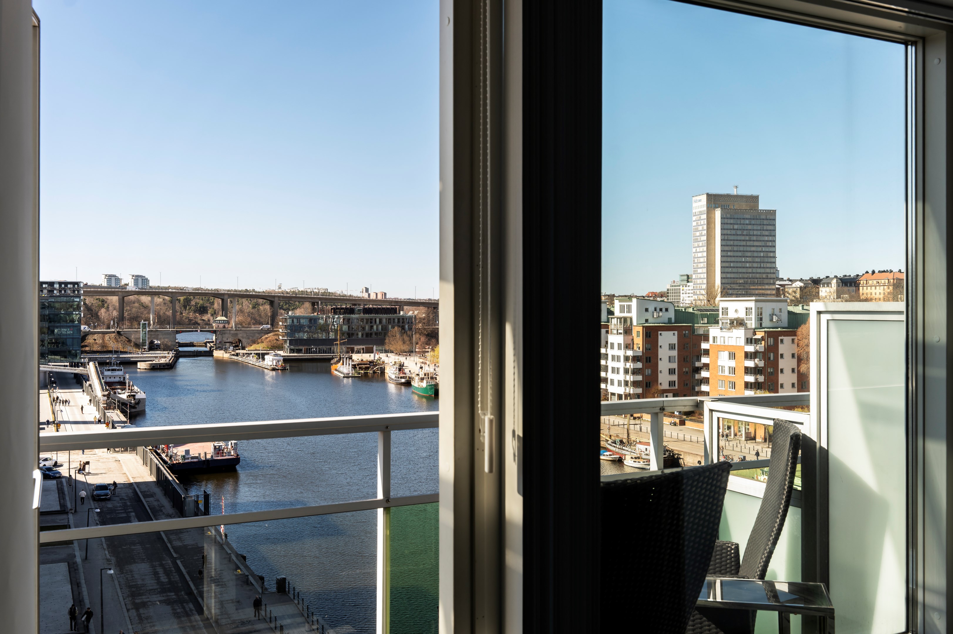 Bostadsbild från Sjöfartsgatan 1, vån 7/7, Kommande i Hammarby Sjöstad, Stockholm