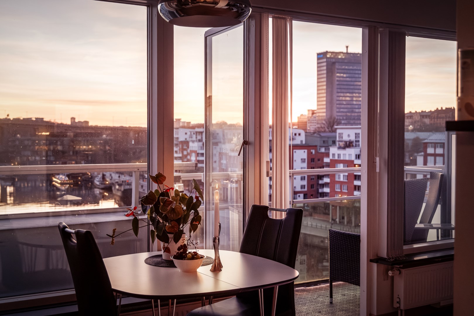 Bostadsbild från Sjöfartsgatan 1, vån 7/7, Kommande i Hammarby Sjöstad, Stockholm