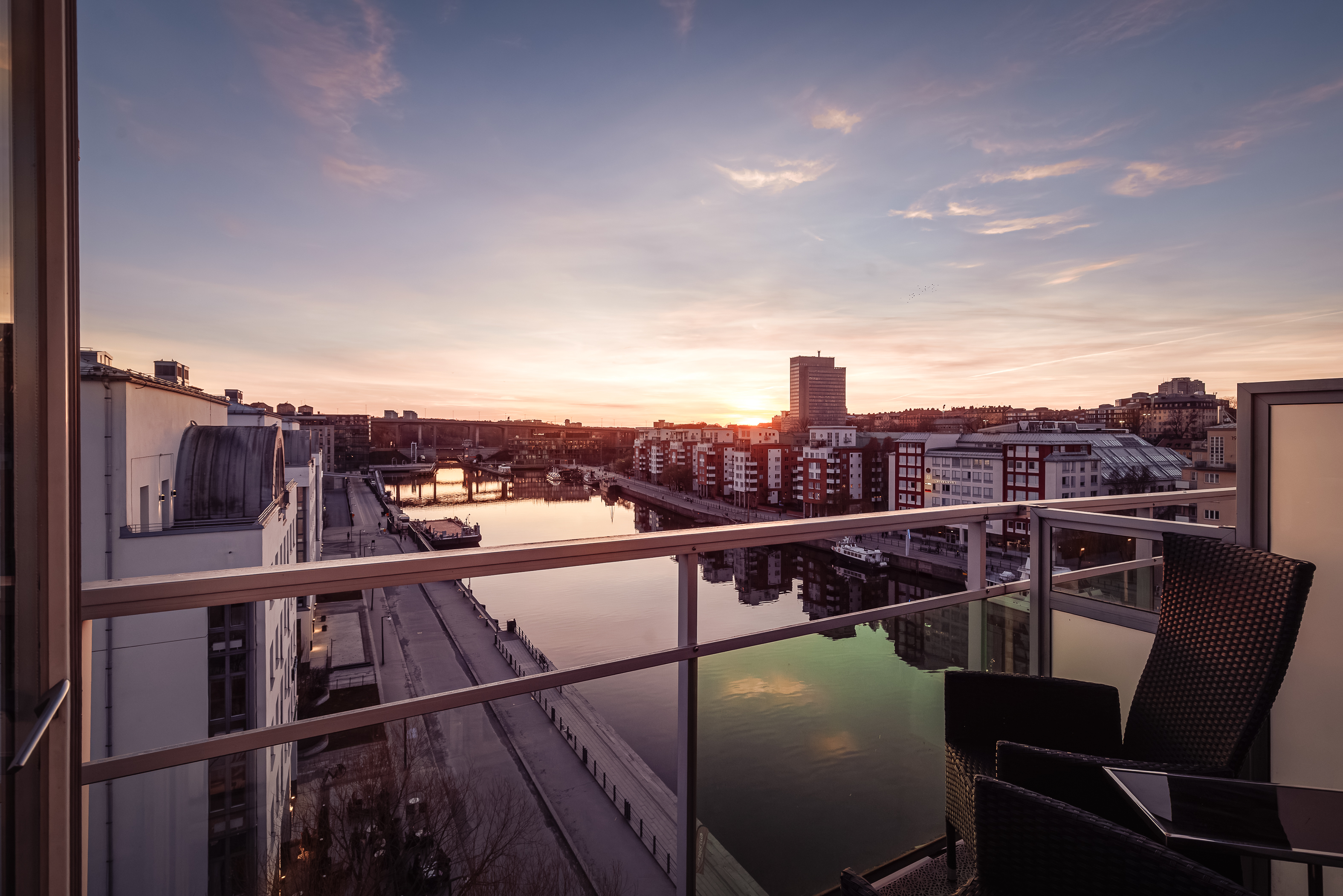 Bostadsbild från Sjöfartsgatan 1, vån 7/7, Kommande i Hammarby Sjöstad, Stockholm