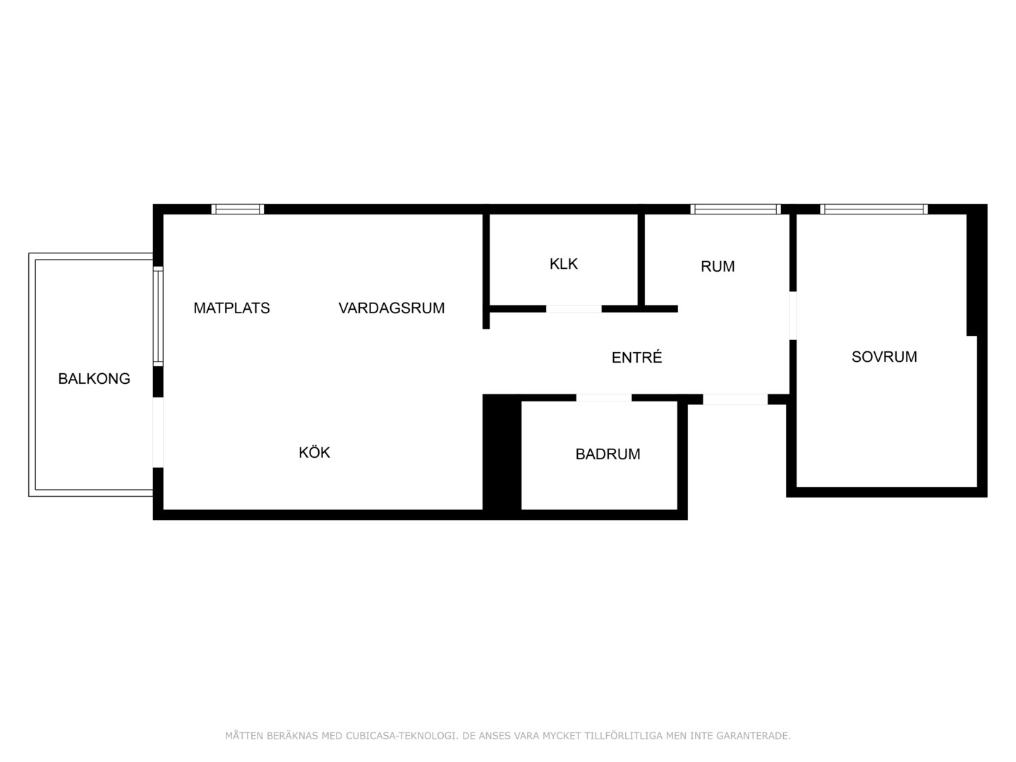 Planlösning från Torvsätravägen 9, vån 5/5, Såld i Sätra, Stockholm