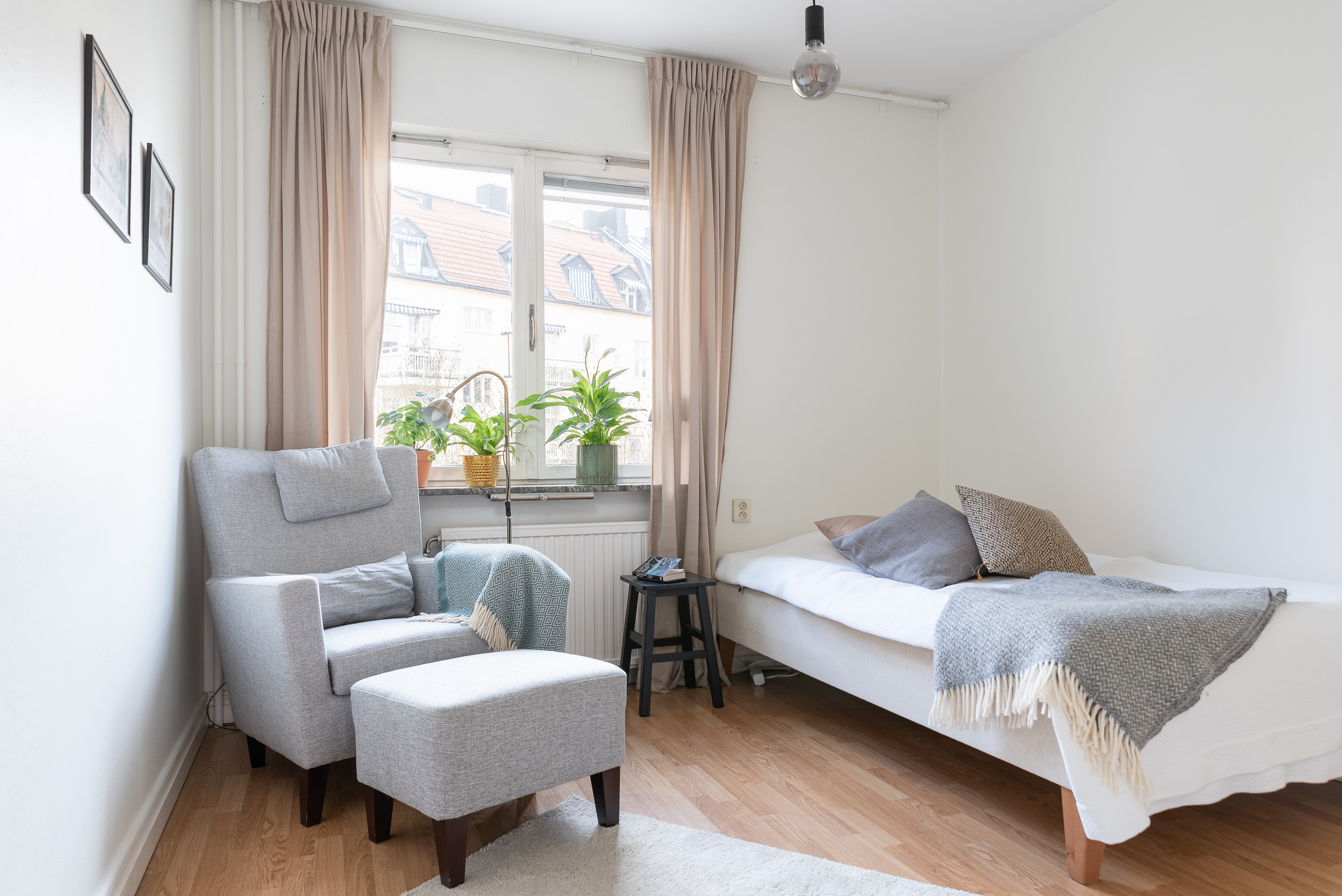 Bostadsbild från Västra bergsgatan 8A, Till salu i Vasastaden, Västerås
