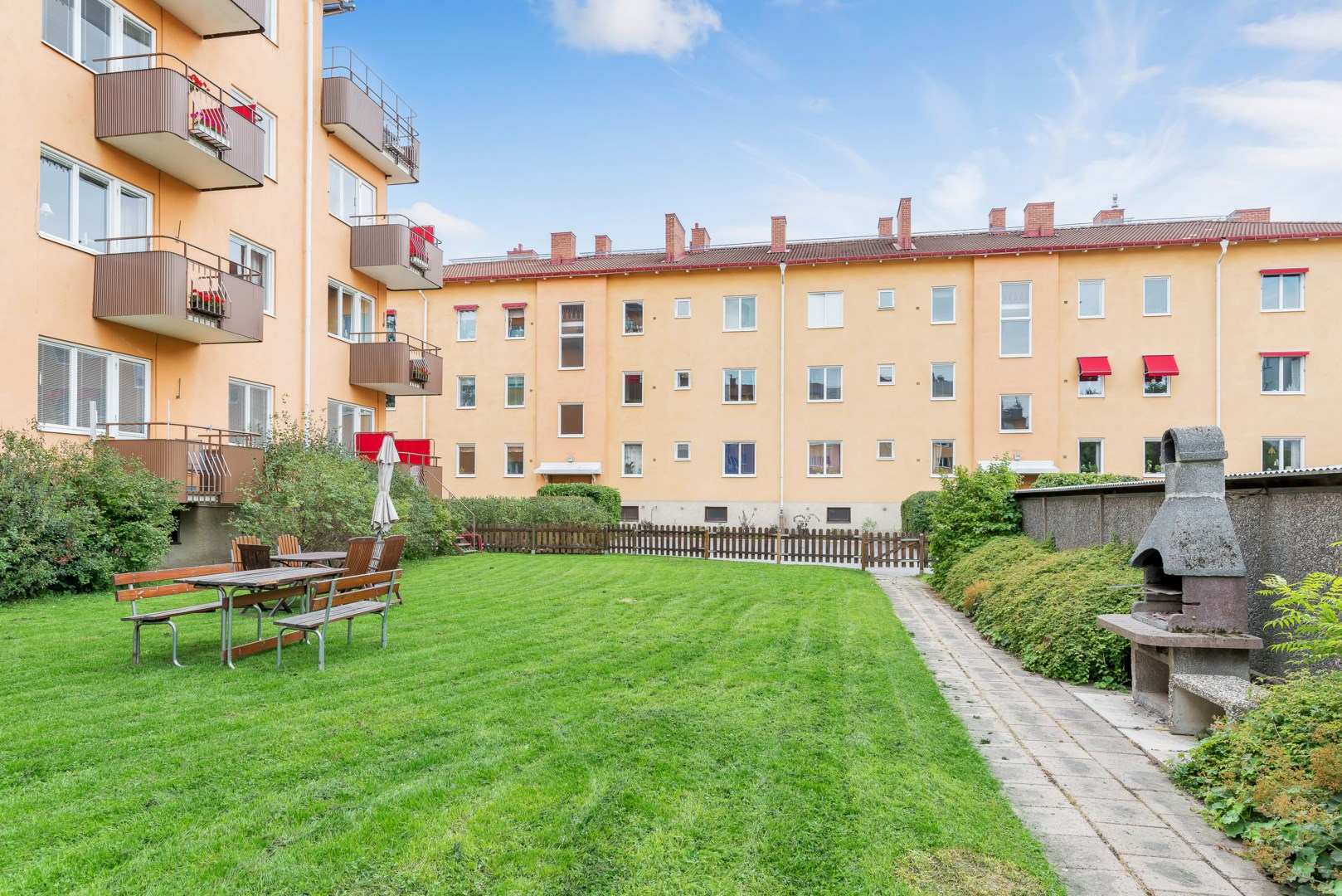 Bostadsbild från Tegnérgatan 5A, Kommande i Luthagen, Uppsala