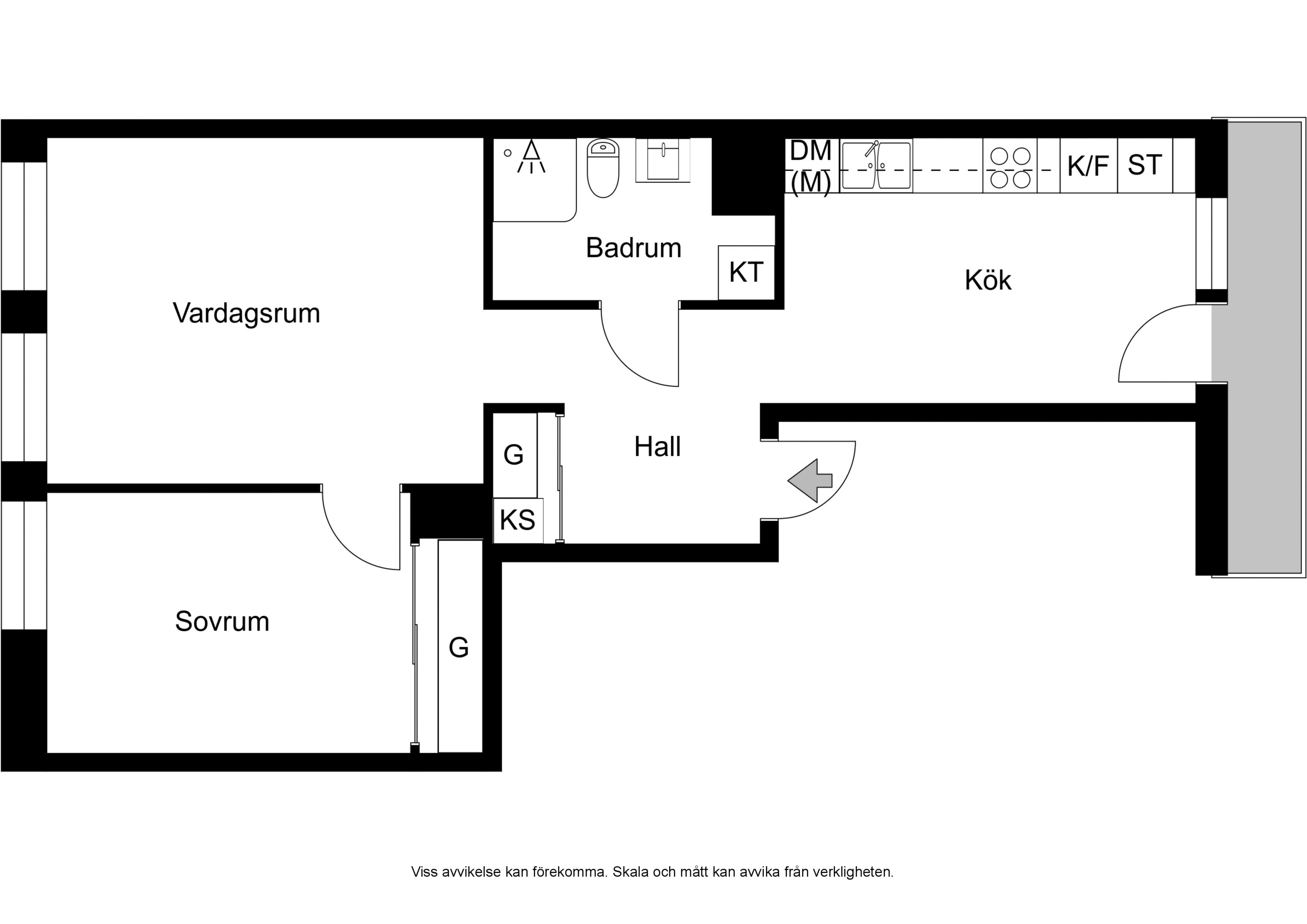 Bostadsbild från Gimogatan 5B, Snart till salu i Luthagen, Uppsala