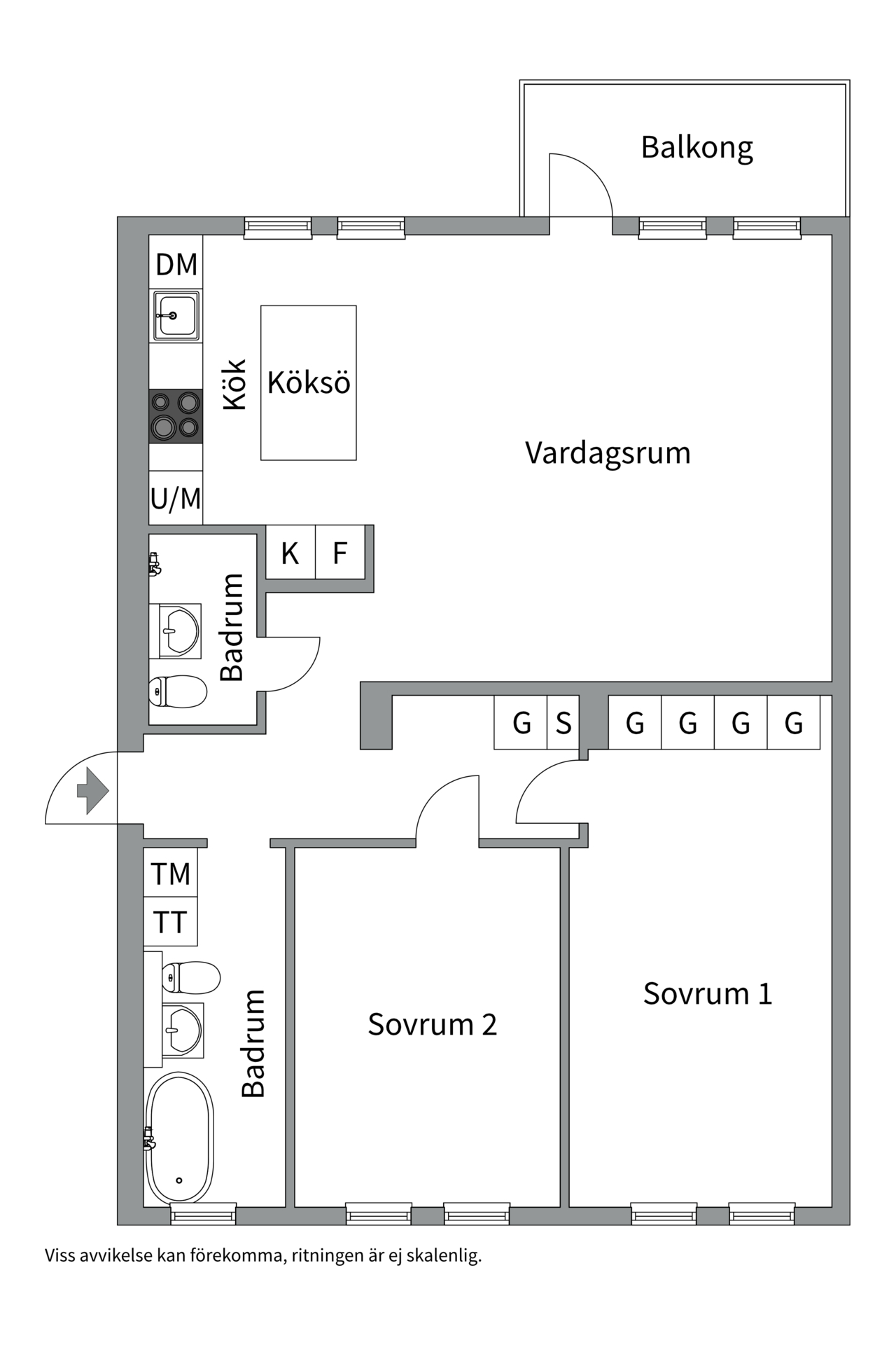 Bostadsbild från Ormingeringen 57E, Såld i Västra Orminge, Nacka