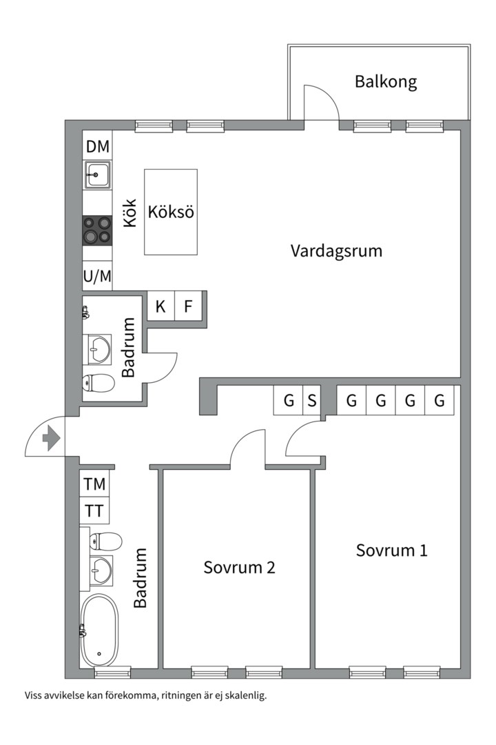 Bostadsbild från Ormingeringen 57E, Såld i Västra Orminge, Nacka