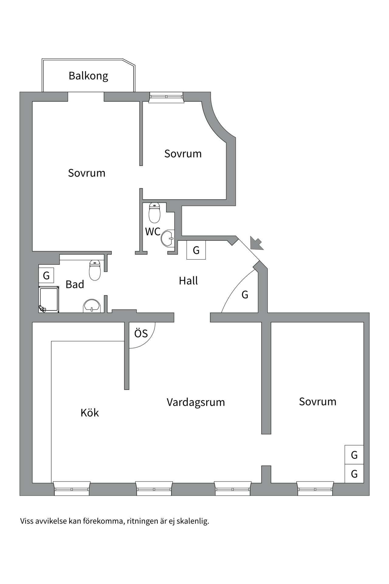 Bostadsbild från Kungsgatan 86, Såld i Kungsholmen - Rådhuset, Stockholm