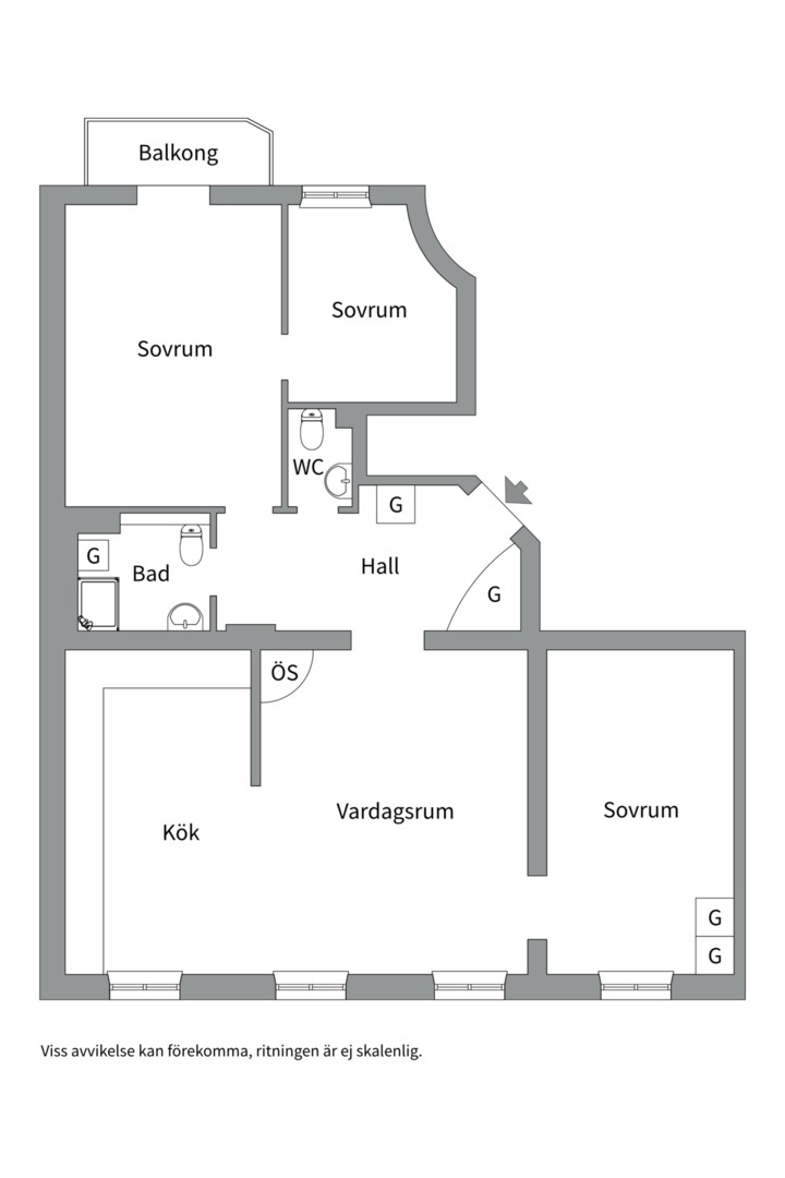 Bostadsbild från Kungsgatan 86, Såld i Kungsholmen - Rådhuset, Stockholm