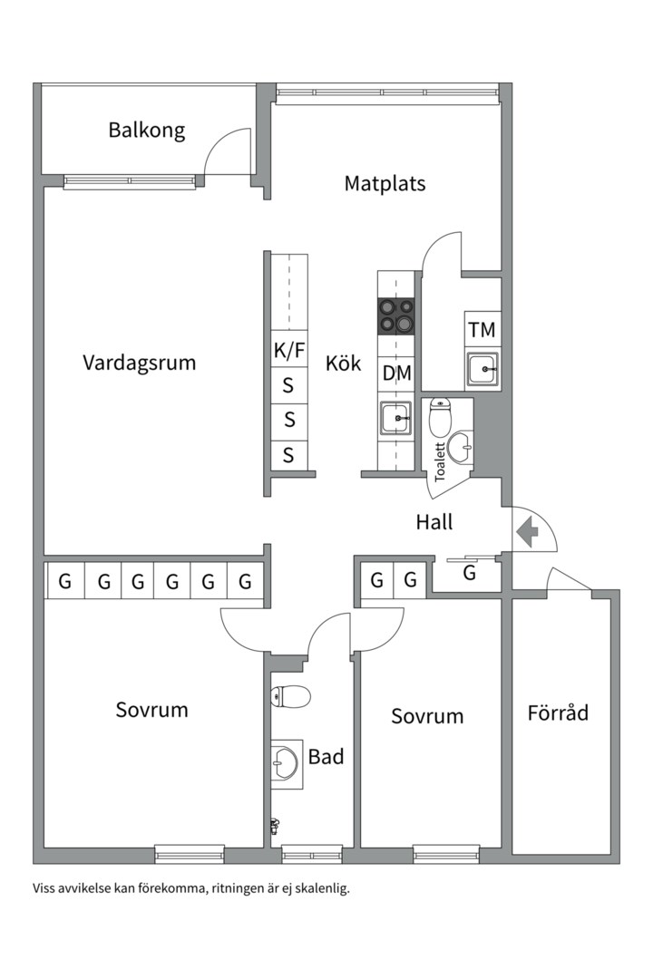 Planlösning från Vinterbrinksvägen 19, 3/3tr, Såld i Igelbodaplatån - Saltsjöbaden, Nacka