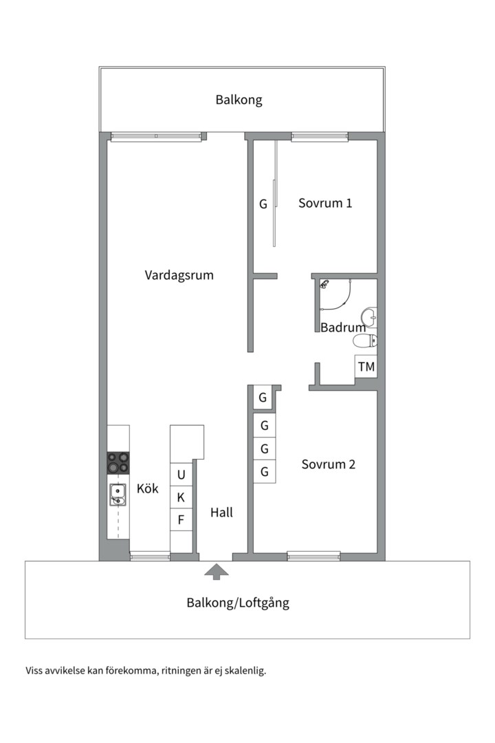Planlösning från Fänkålsgatan 22, Kommande i Årsta, Uppsala