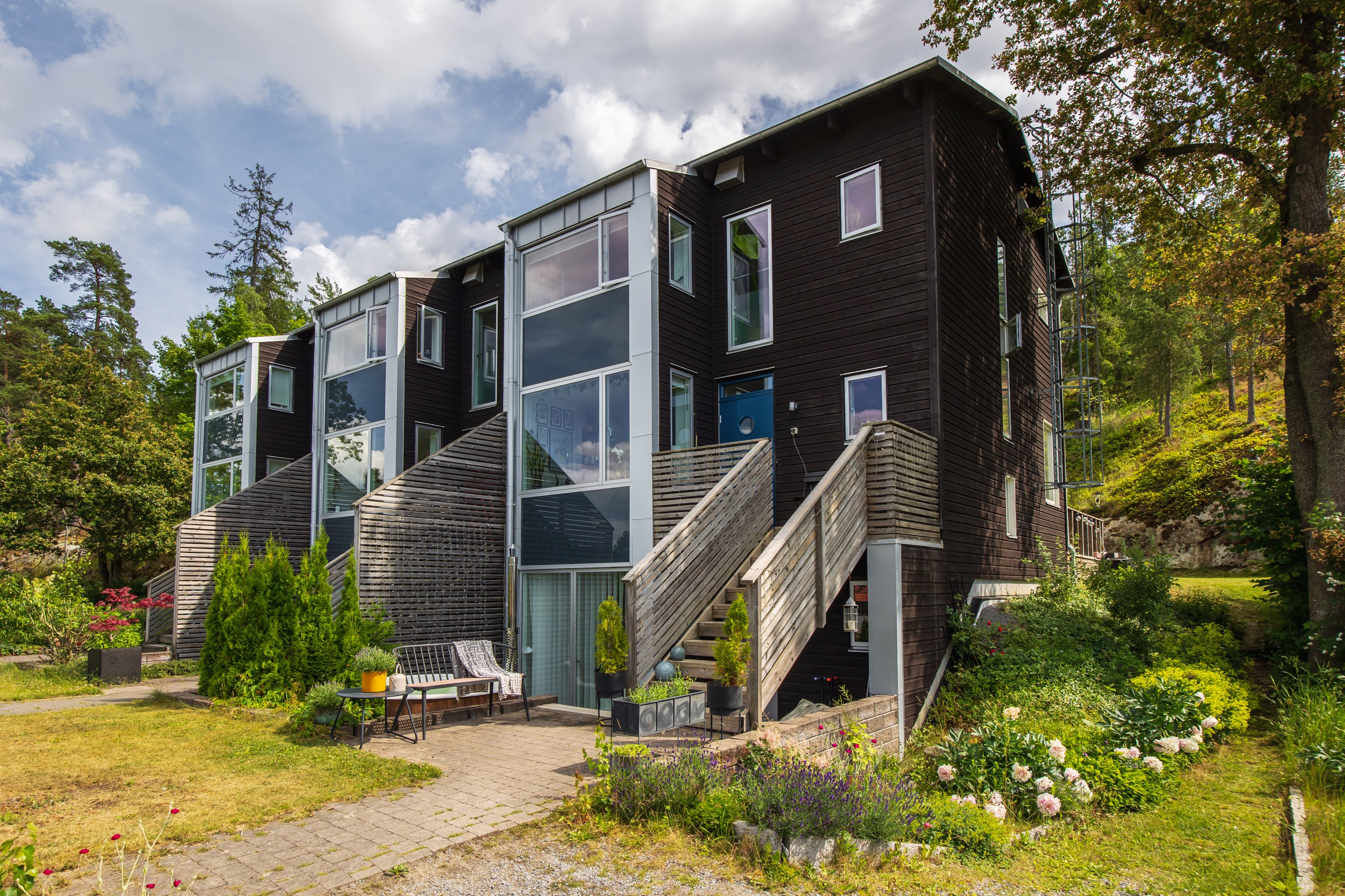 Bostadsbild från Sockenvägen 92A, Kommande i Södra Lännersta, Nacka
