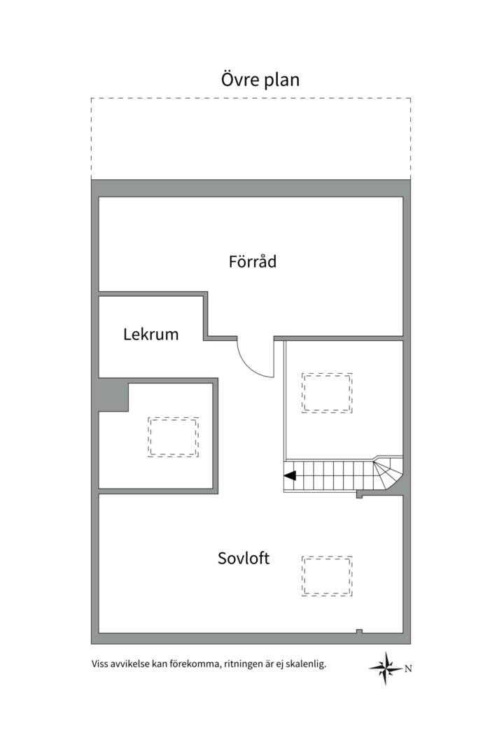 Planlösning från Stratusvägen 29, Kommande i Fullerö, Uppsala