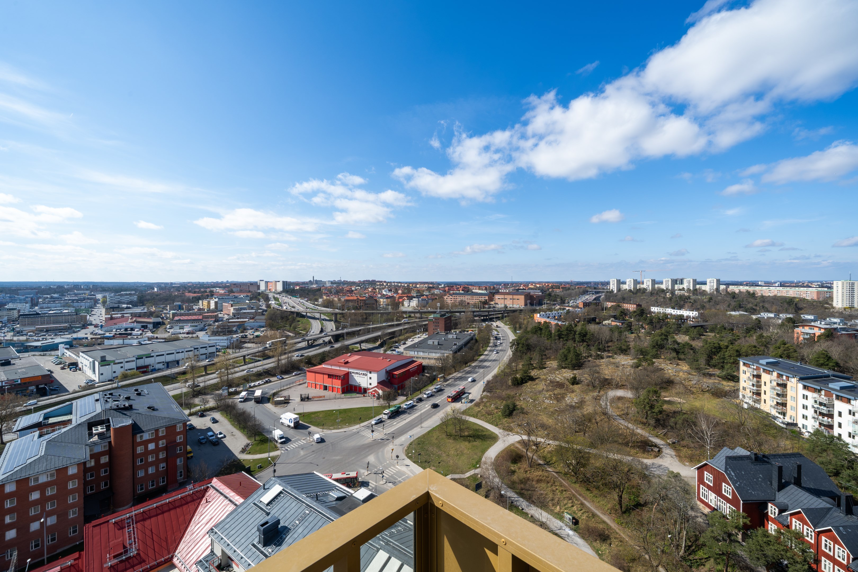 Bostadsbild från Årstaskogs Väg 10, vån 19, Såld i Årstaberg, Stockholm