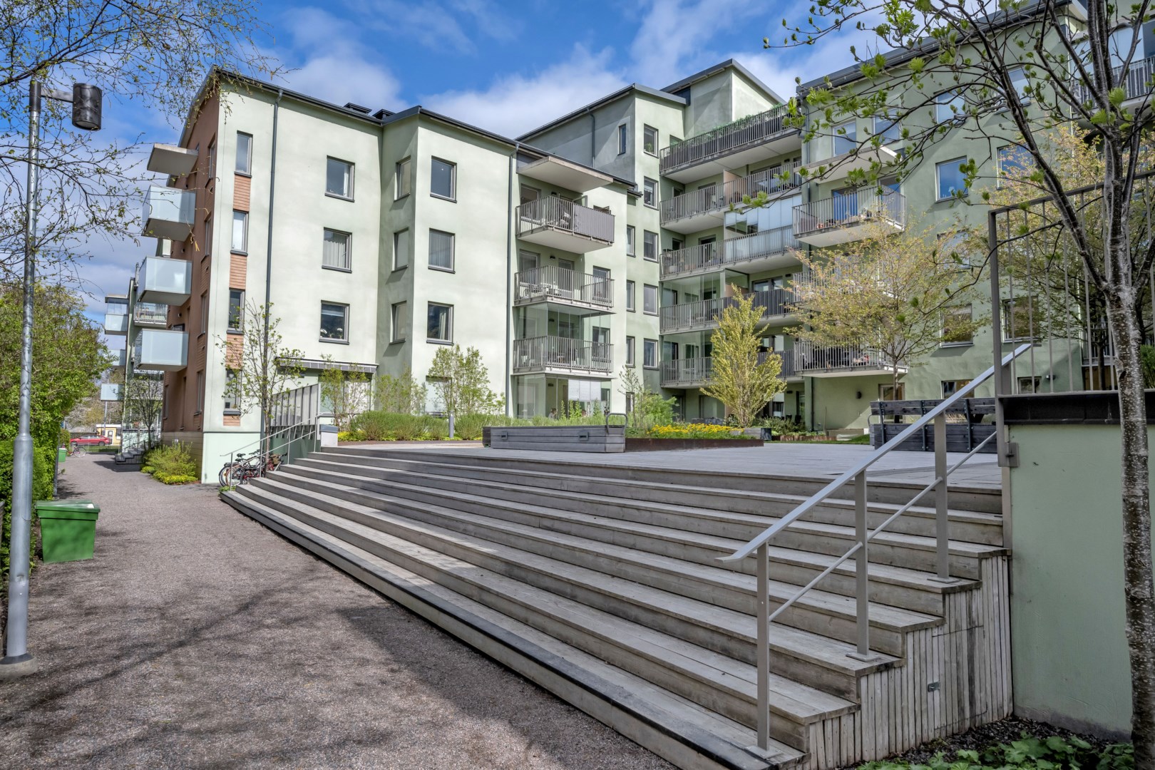 Bostadsbild från Götgatan 30A, Kommande i Luthagen, Uppsala